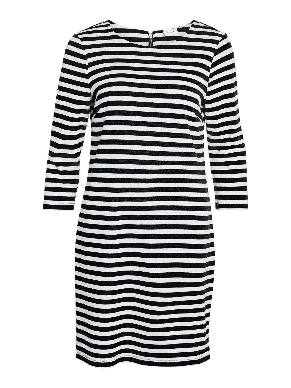 Vila Jerseykleid VININNY 3/4 O-NECK DRESS/LC günstig online kaufen