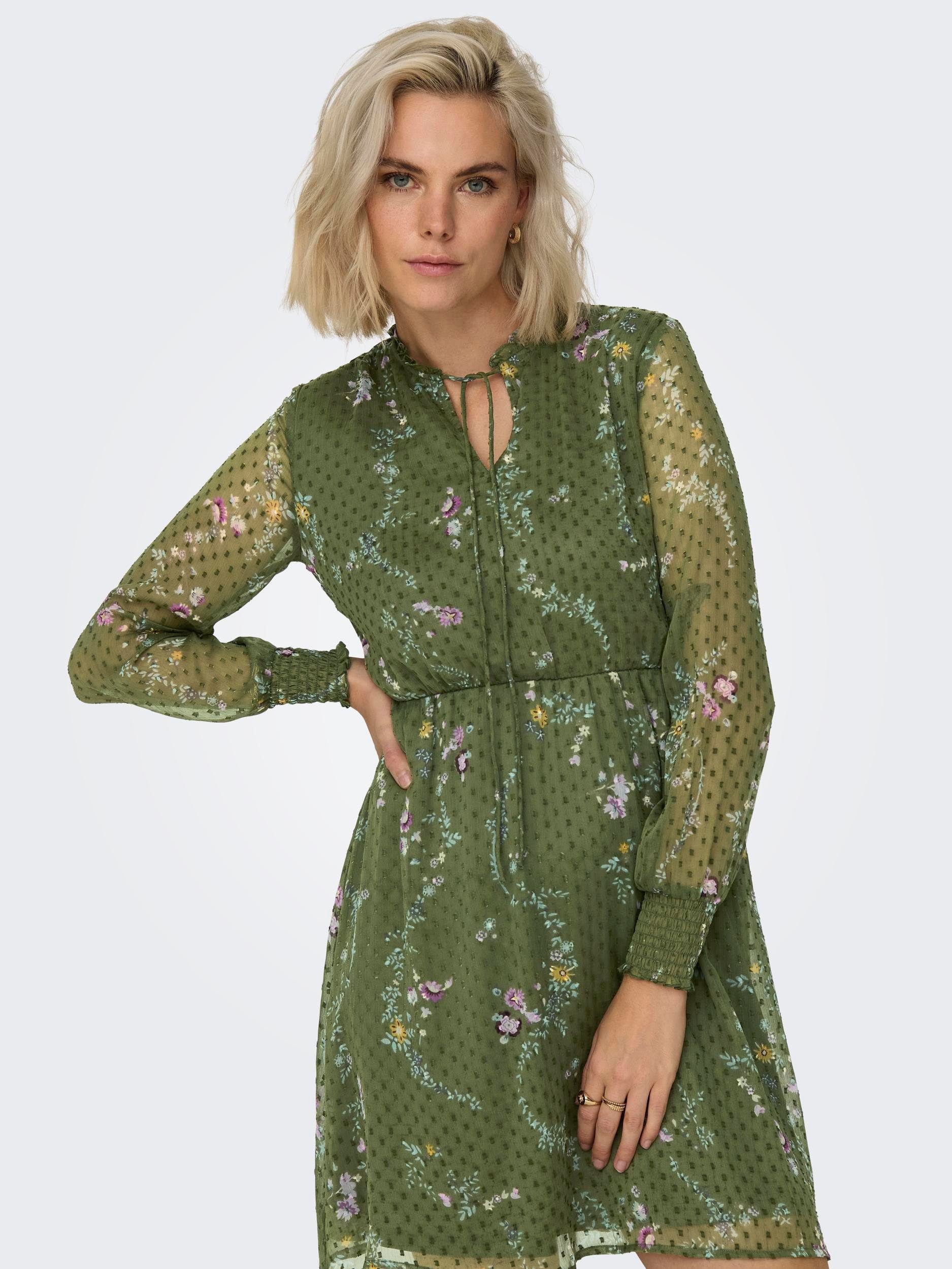 ONLY Minikleid ONLAIDA ELISA LS DRESS günstig online kaufen