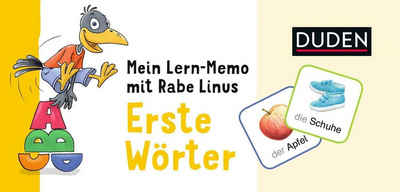 Duden Spiel, »Mein Lern-Memo mit Rabe Linus - Erste Wörter«