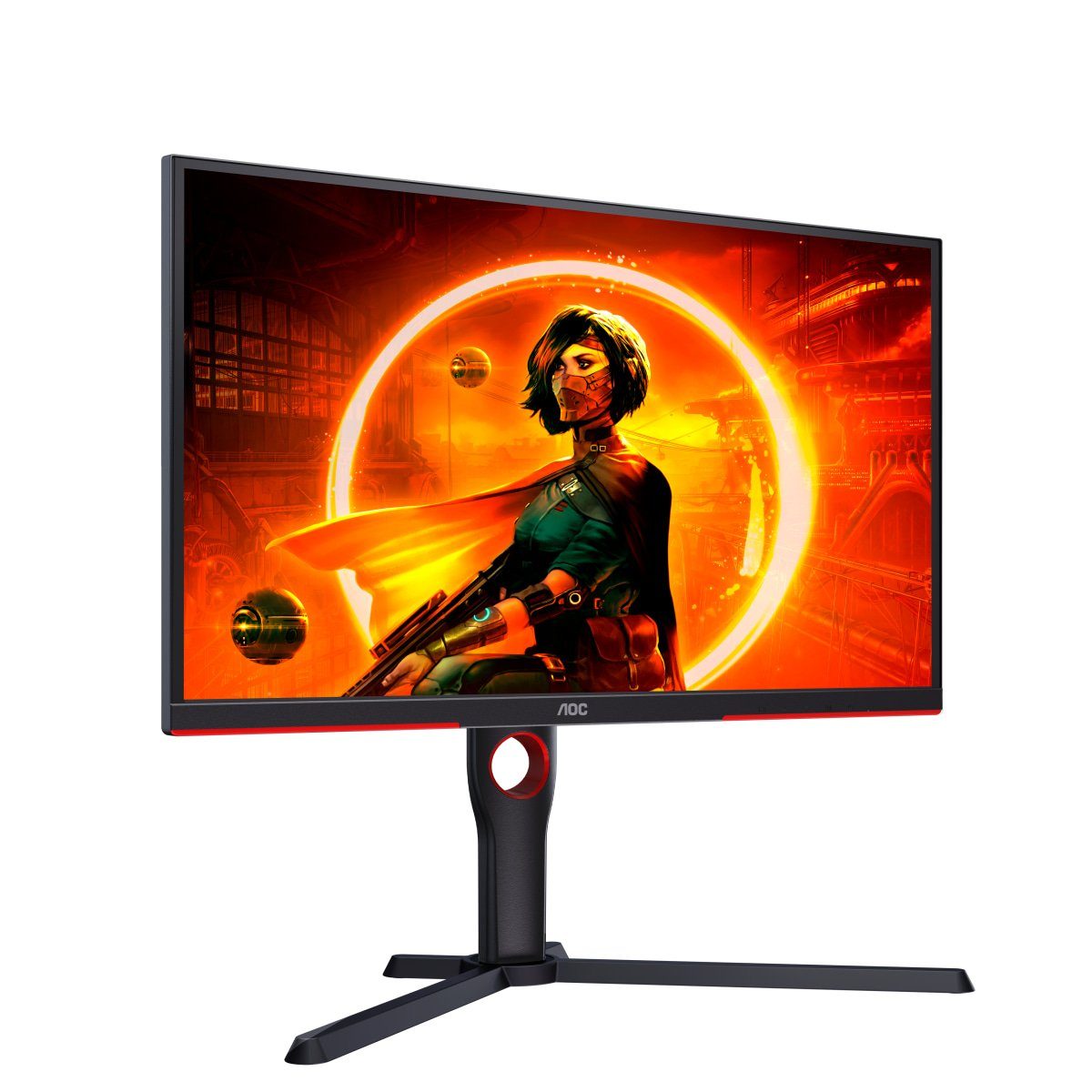 AOC 25G3ZM/BK Gaming-Monitor (62,2 cm/25 ", 1920 x 1080 px, Full HD, 0,5 ms Reaktionszeit, 240 Hz, VA LCD)
