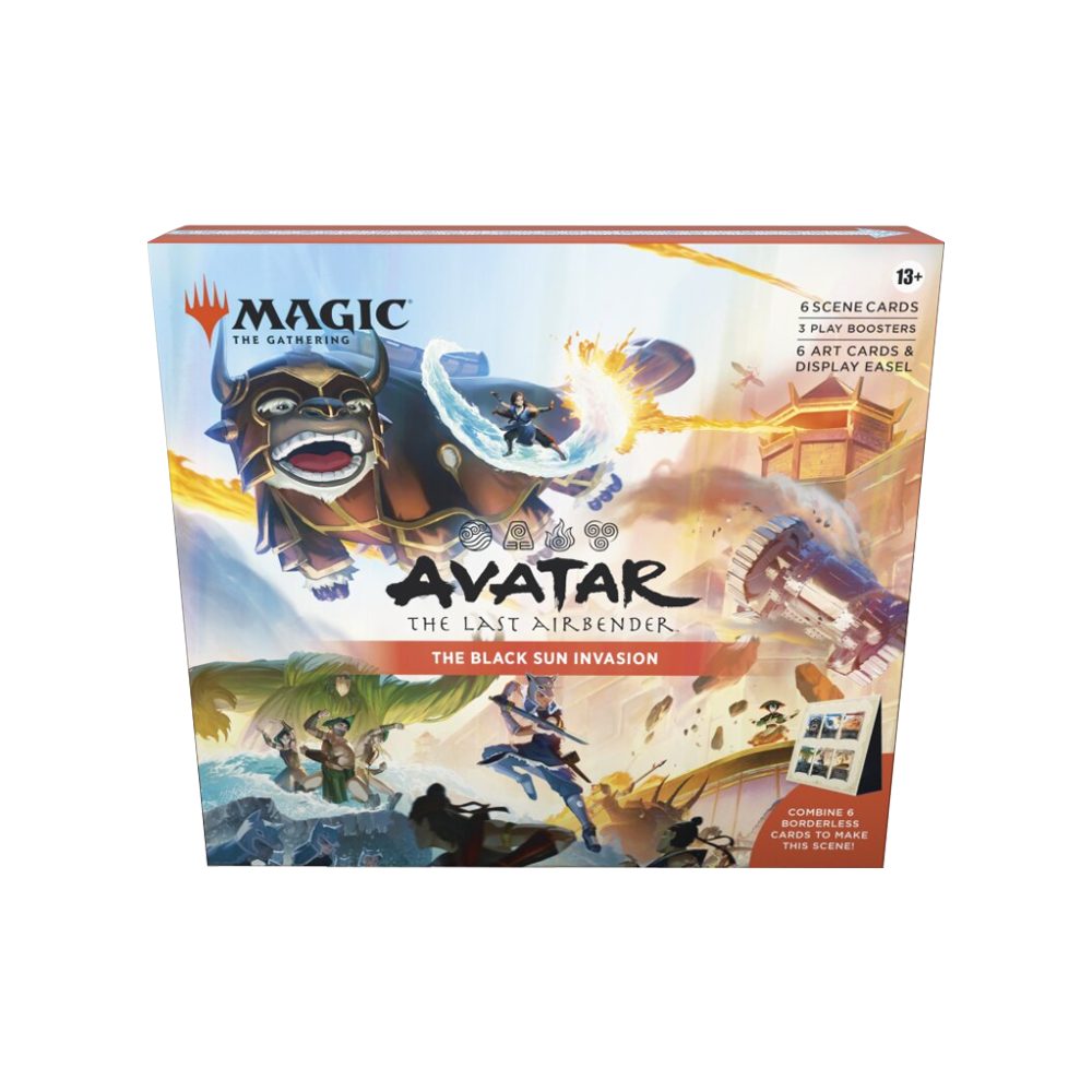 Magic the Gathering Sammelkarte Magic The Gathering Avatar The Last Airbender Black Sun Invasion Box