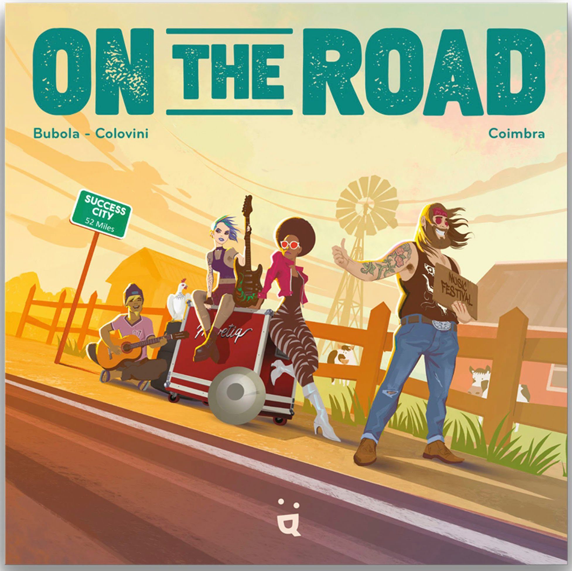 Helvetiq Spiel On the Road, Familienspiel, Made in Europe