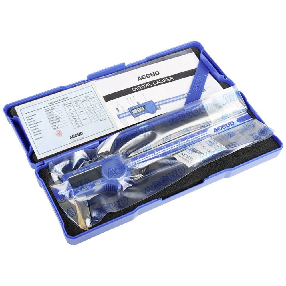 ACCUD Messschieber Digitaler Messschieber 200 mm 1601075