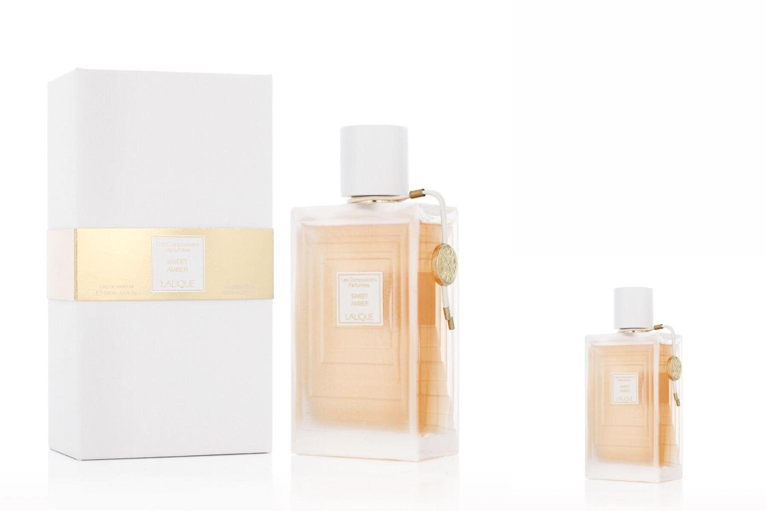 Parfum Lalique Eau Da Eau Parfumees Les Amber de Toilette 100 Sweet ml Lalique Compositions de