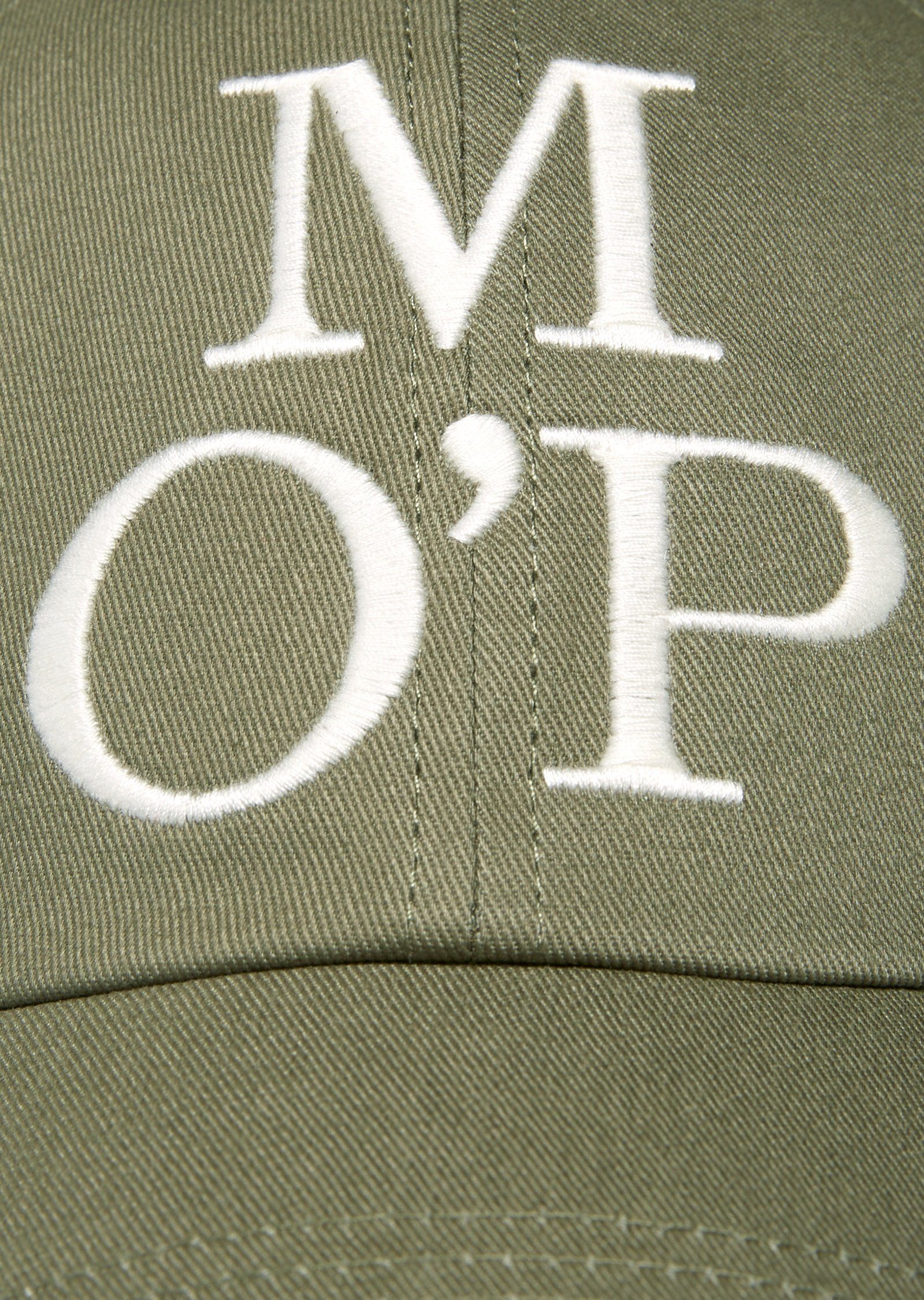 Marc O'Polo Baseball Cap aus hochwertigem Organic-Twill grün