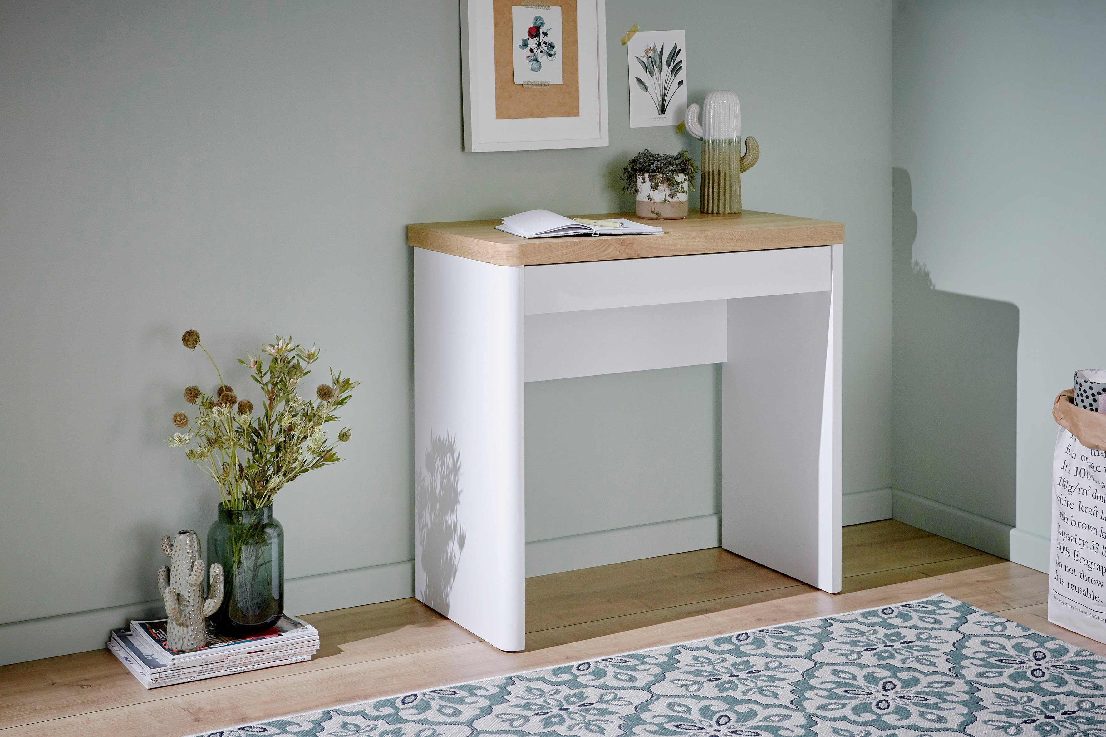 Jahnke Schreibtisch CU-LIBRE 80 (1-St), Schreib-oder günstig online kaufen