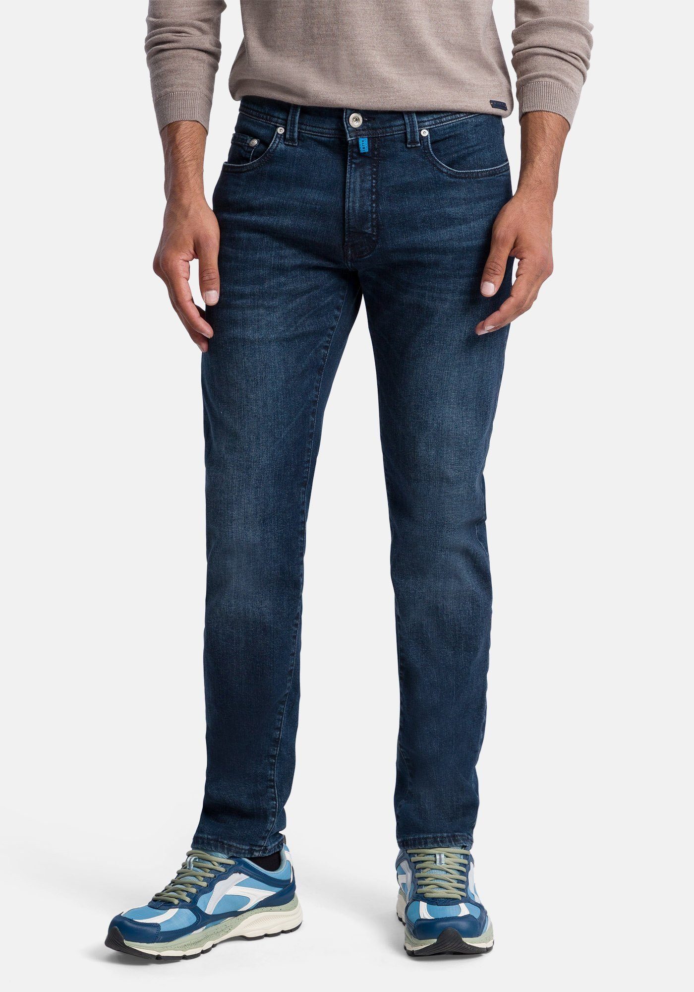 Pierre Cardin 5-Pocket-Jeans Lyon Tapered Futureflex blue used buffies