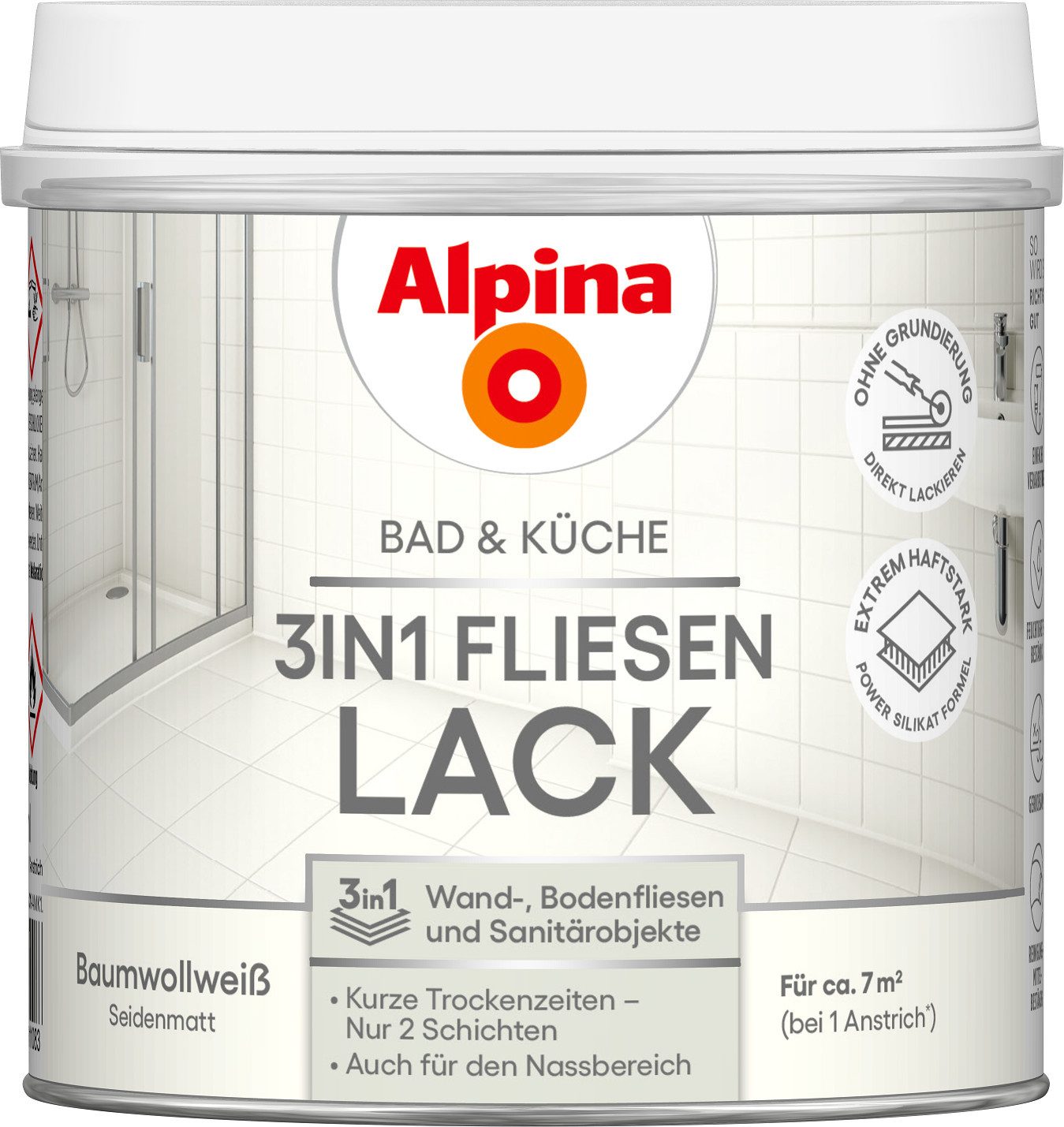 Alpina Fliesenlack Bad & Küche 3in1