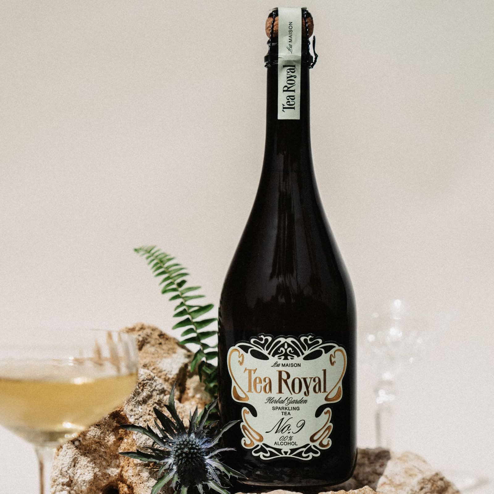 Tea Royal Sekt Tea Royal No. 9 Herbal Garden Sparkling (6x 0,75l), 6 x 0,75 l