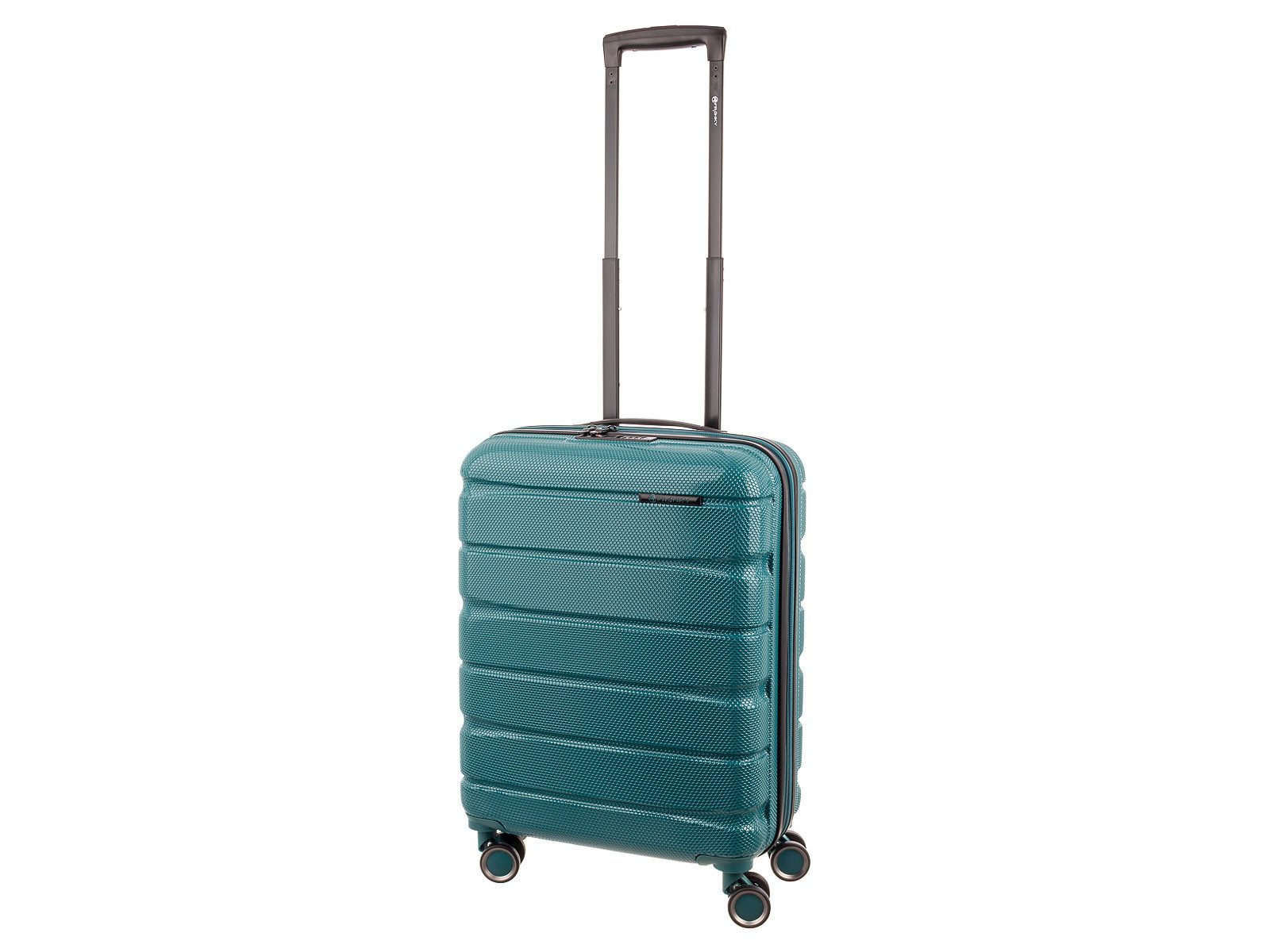 Franky Handgepäckkoffer ABS13 55er Trolley Hartschale, 4 Rollen, Dehnfalte