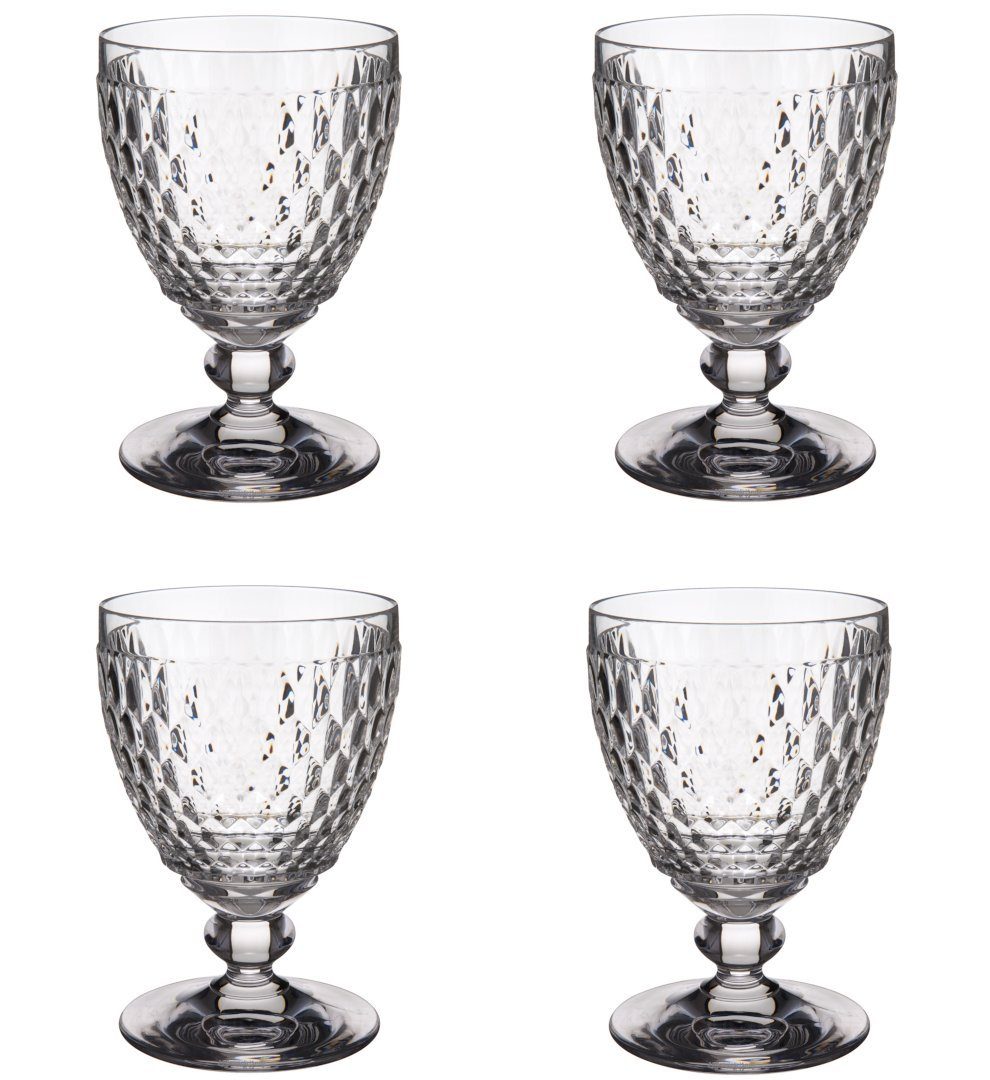 Villeroy & Boch Glas Boston, Kristallglas, klar L:9.6cm B:9.6cm H:14.4cm D:9.6cm Kristallglas
