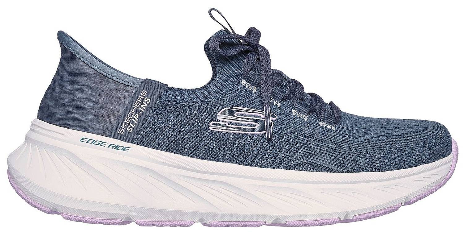 Skechers Skechers Edgeride Impression Navy/Lavender Slipper