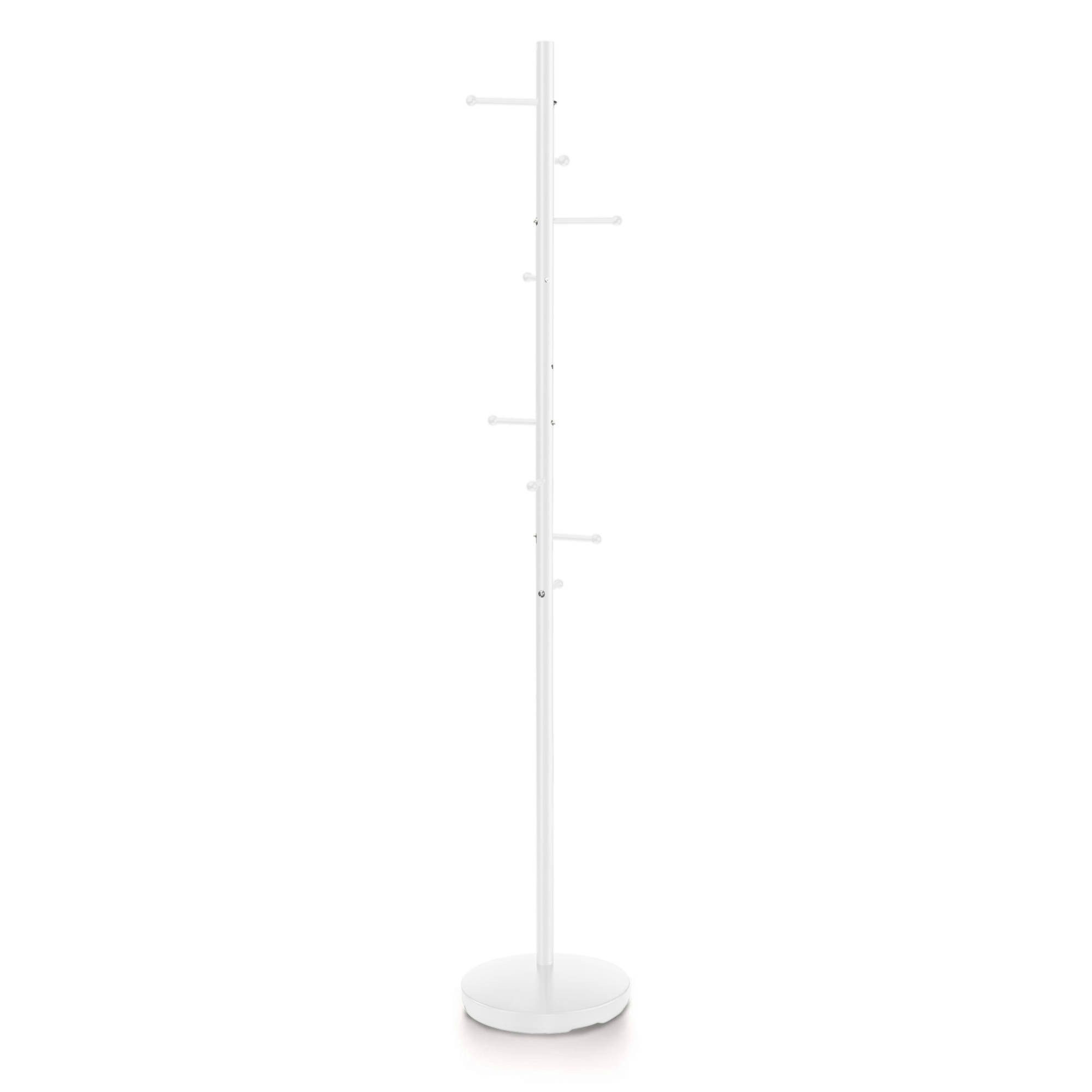 REISENTHEL® Garderobenständer wardrobe 8 Haken, 8 Haken auf die oberen 2 Drittel - schwarz lackiert