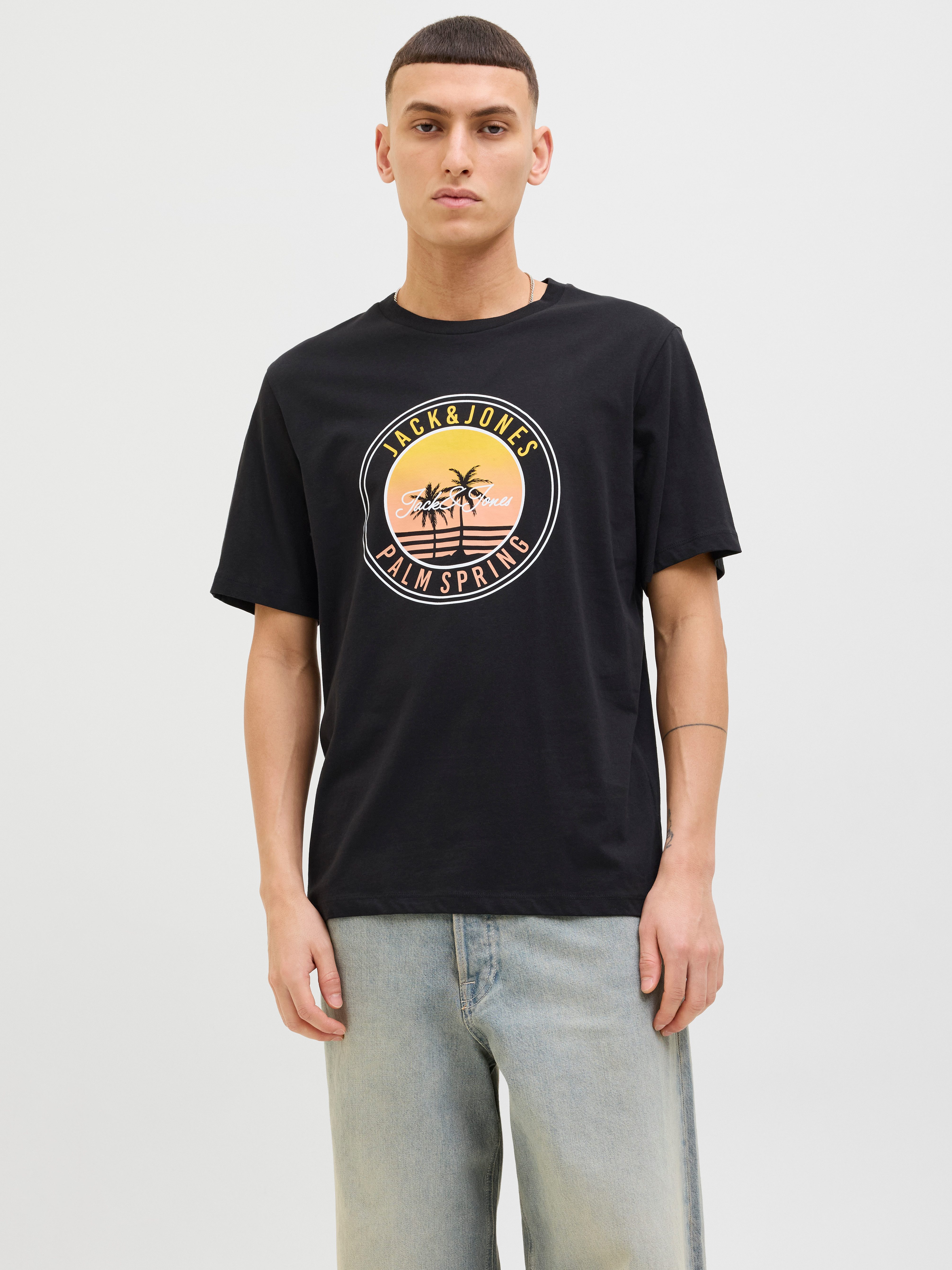 Jack & Jones Rundhalsshirt JJPALM TEE günstig online kaufen