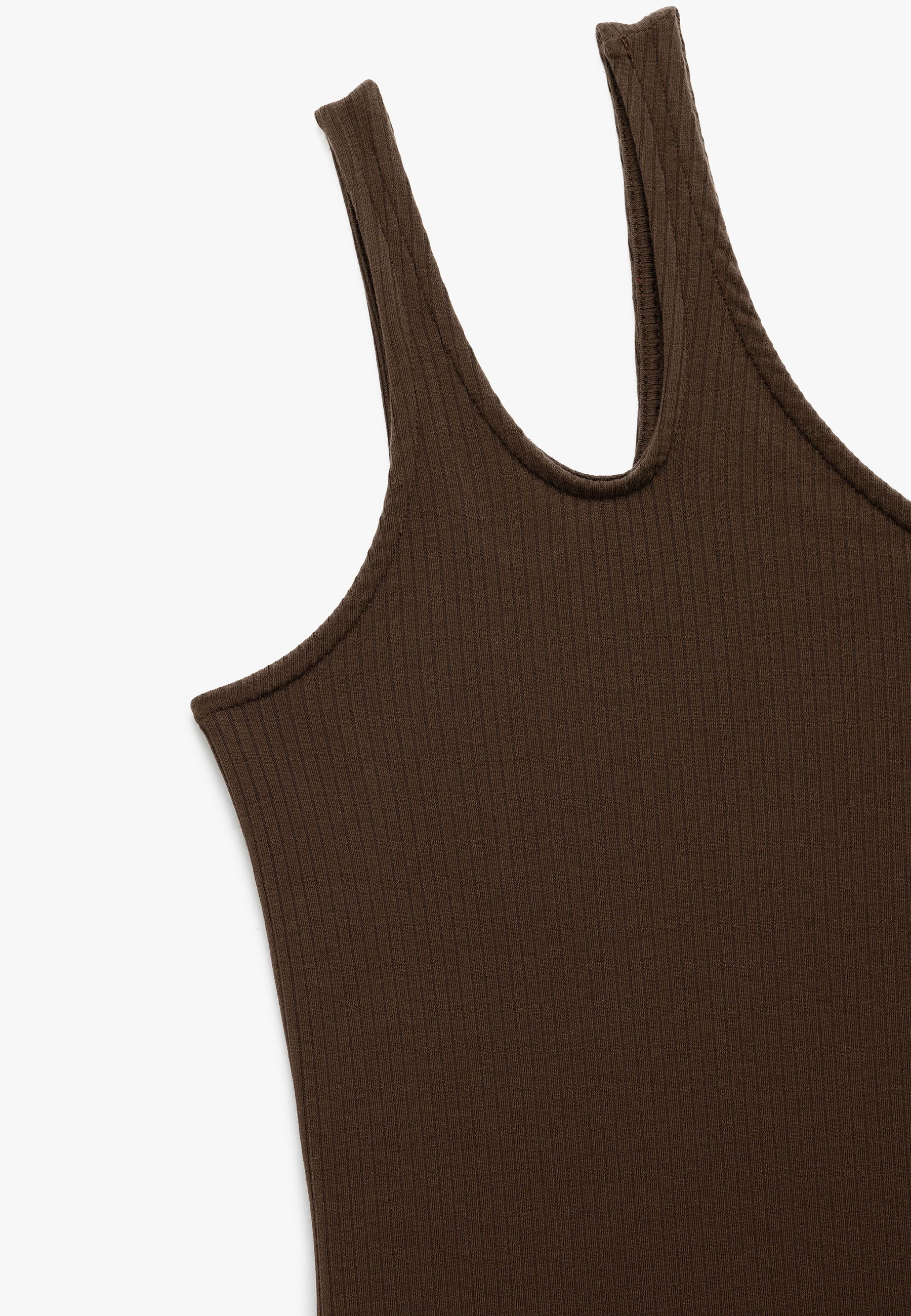 Koton One-Shoulder-Kleid Midi Länge Eine Schulter One-Shoulder-Kleid