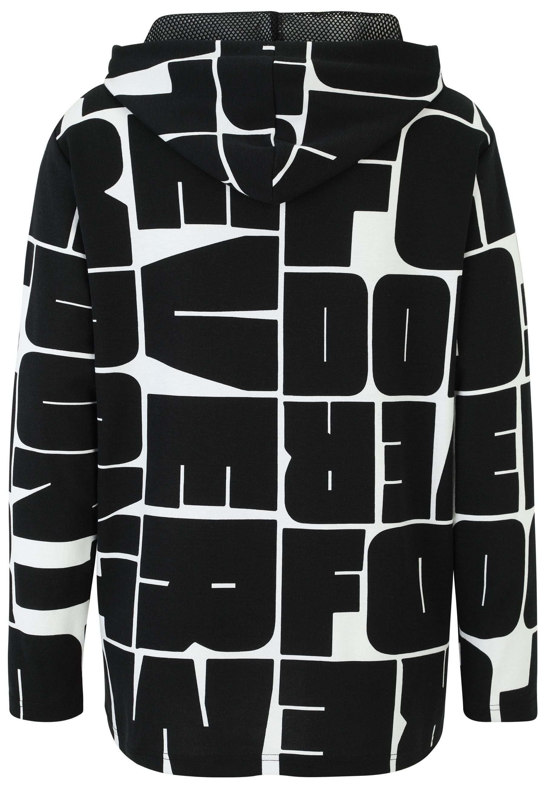 Doris Streich Sweatshirt (1-tlg) mit Alloverprint günstig online kaufen
