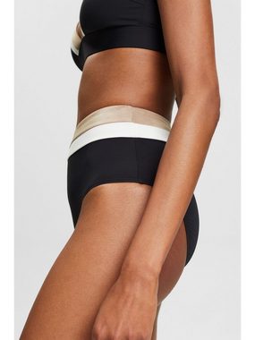 Esprit Bikini-Hose Dreifarbige Bikinihose