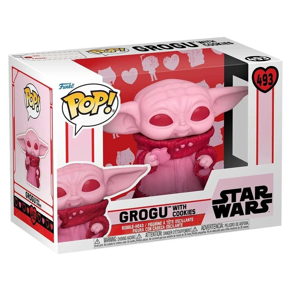 Funko Actionfigur Valentines POP! - Star Mandalorian Wars Grogu