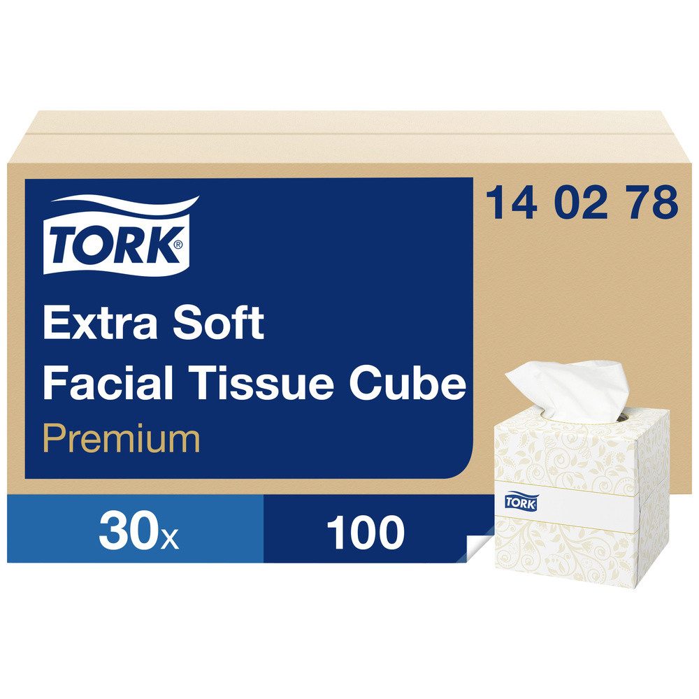 TORK Kosmetiktücher TORK 140278 Kosmetiktücher Herstellerfarbe Weiß 3000 St.