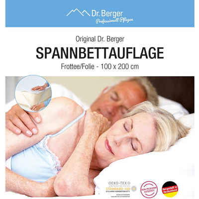 Inkontinenzauflage »Spannbettauflage Frottee / Folie« Dr. Berger
