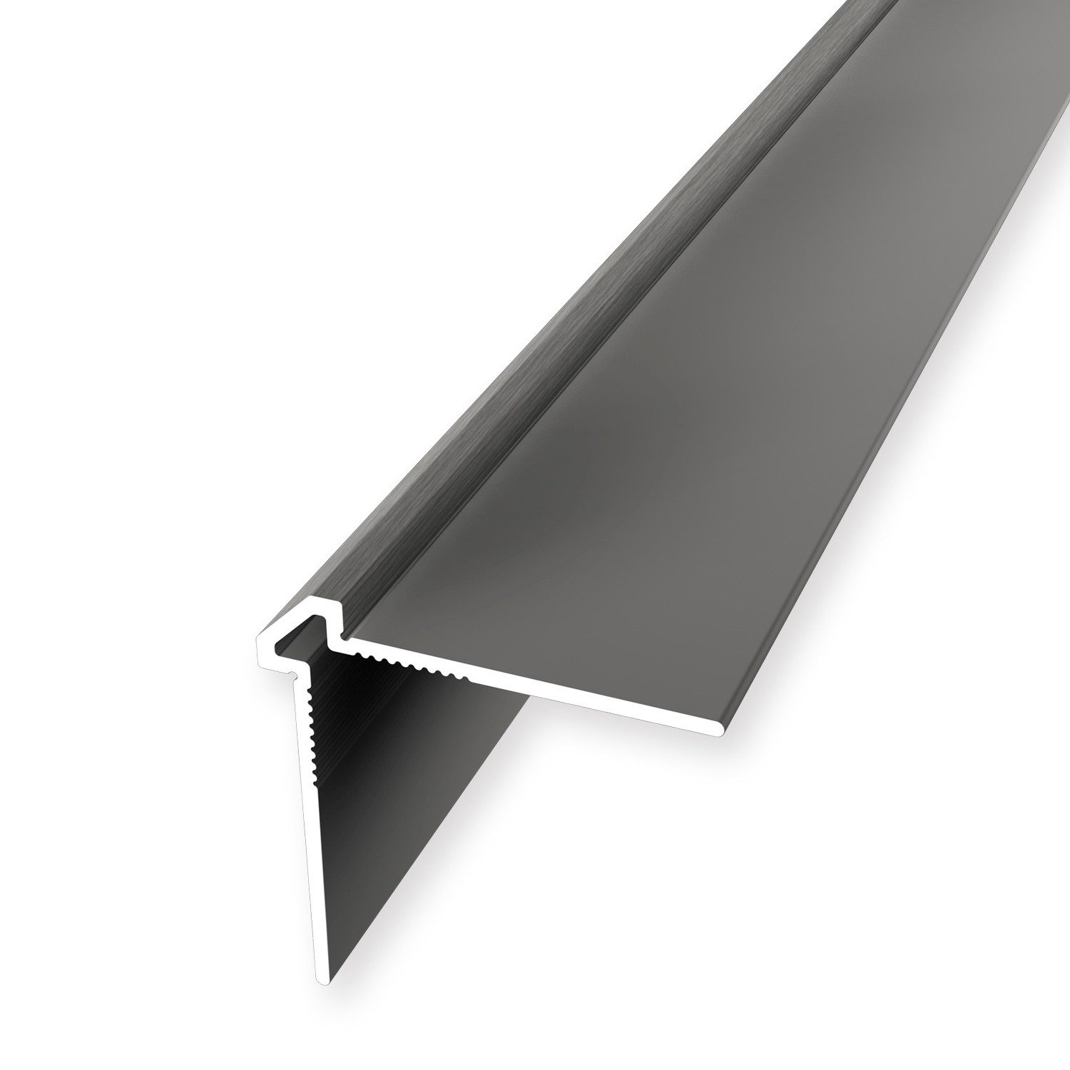 Küberit Verbindungsprofil 25 x 25 x 2700 mm Wandprofil Tapetenprofil Edelstahloptik Ungebohrt