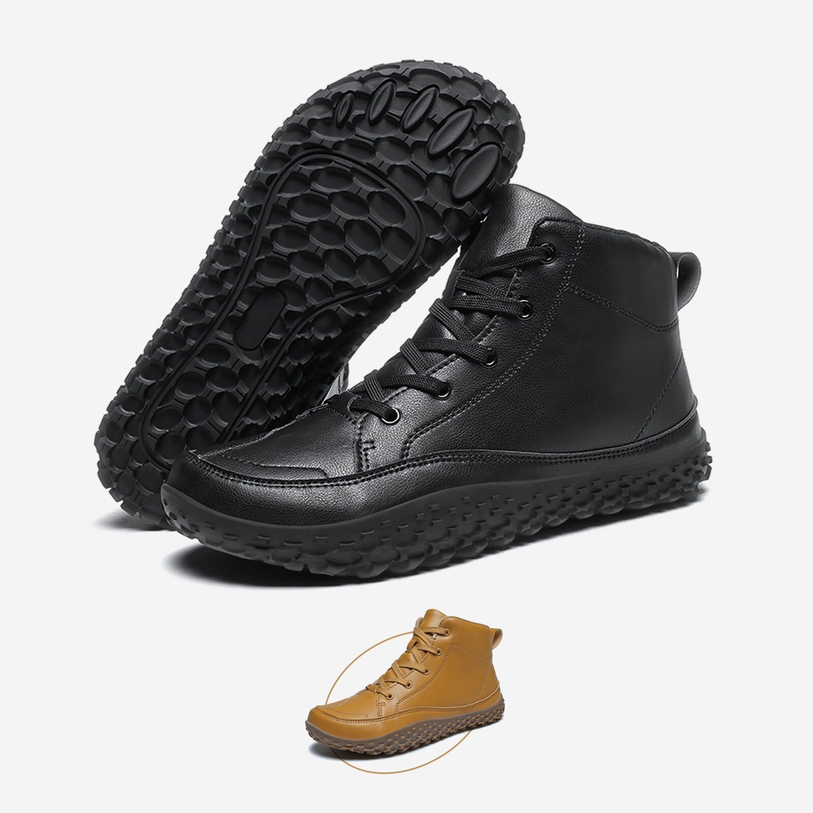 DOTALES Haven Winter Barfußschuhe Damen & Herren -Warm & Flexibel Barfußschuh Minimalschuhe