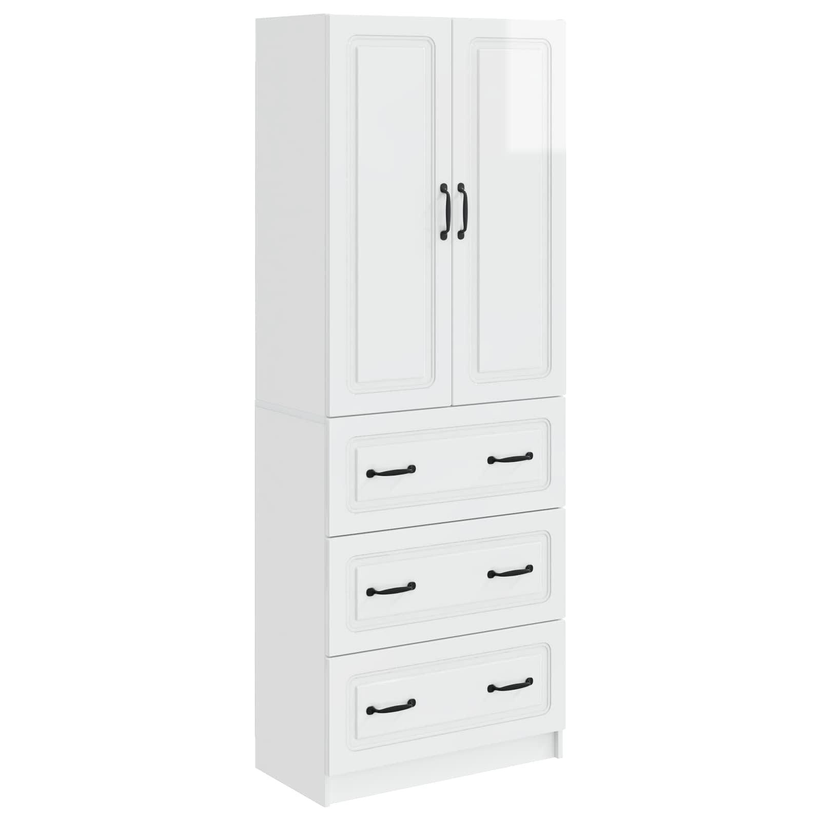 vidaXL Schranksystem Schrankset 2 stk. 66 x 34,5 x 87 cm Holzwerkstoff (2-St)