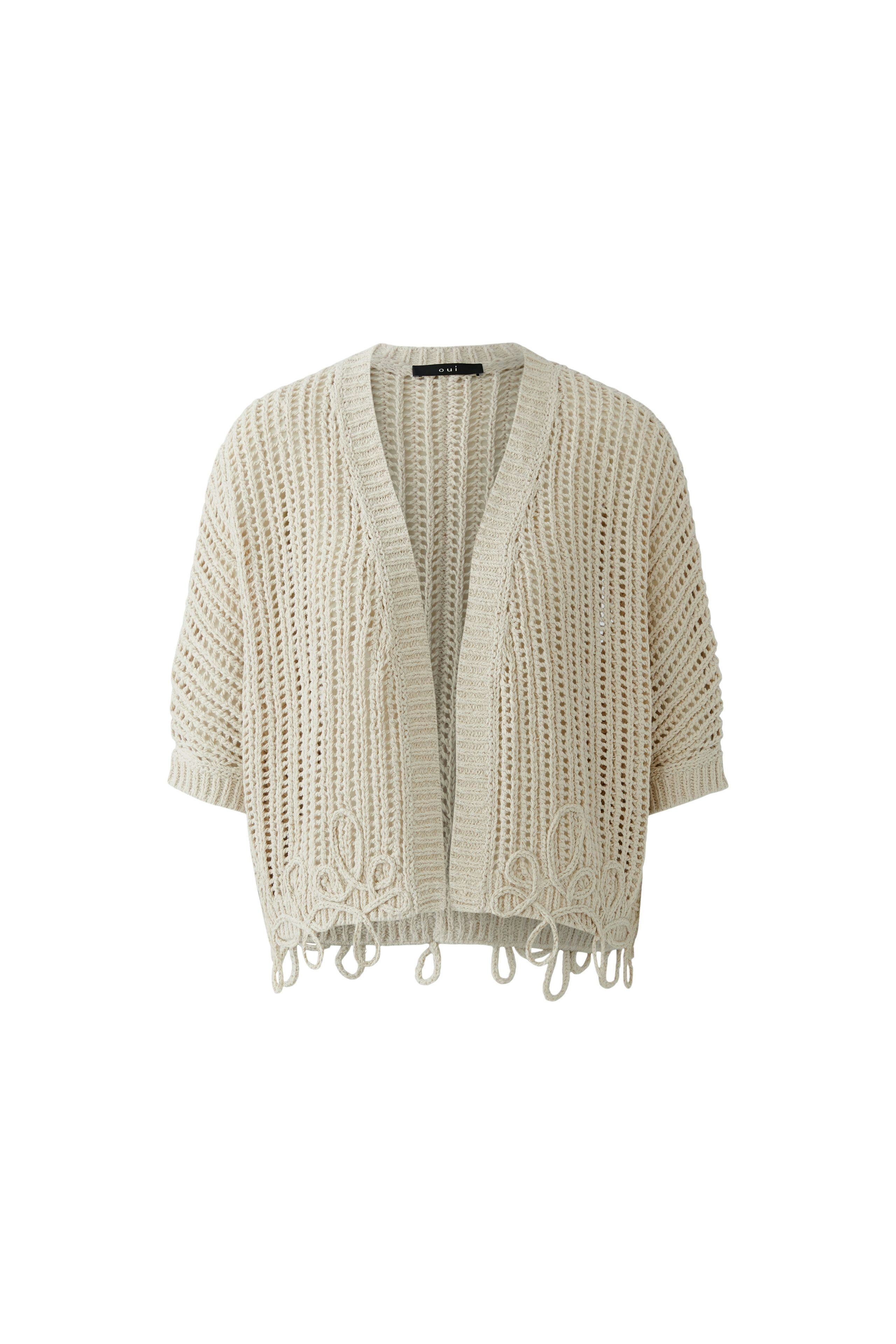 Oui Strickjacke