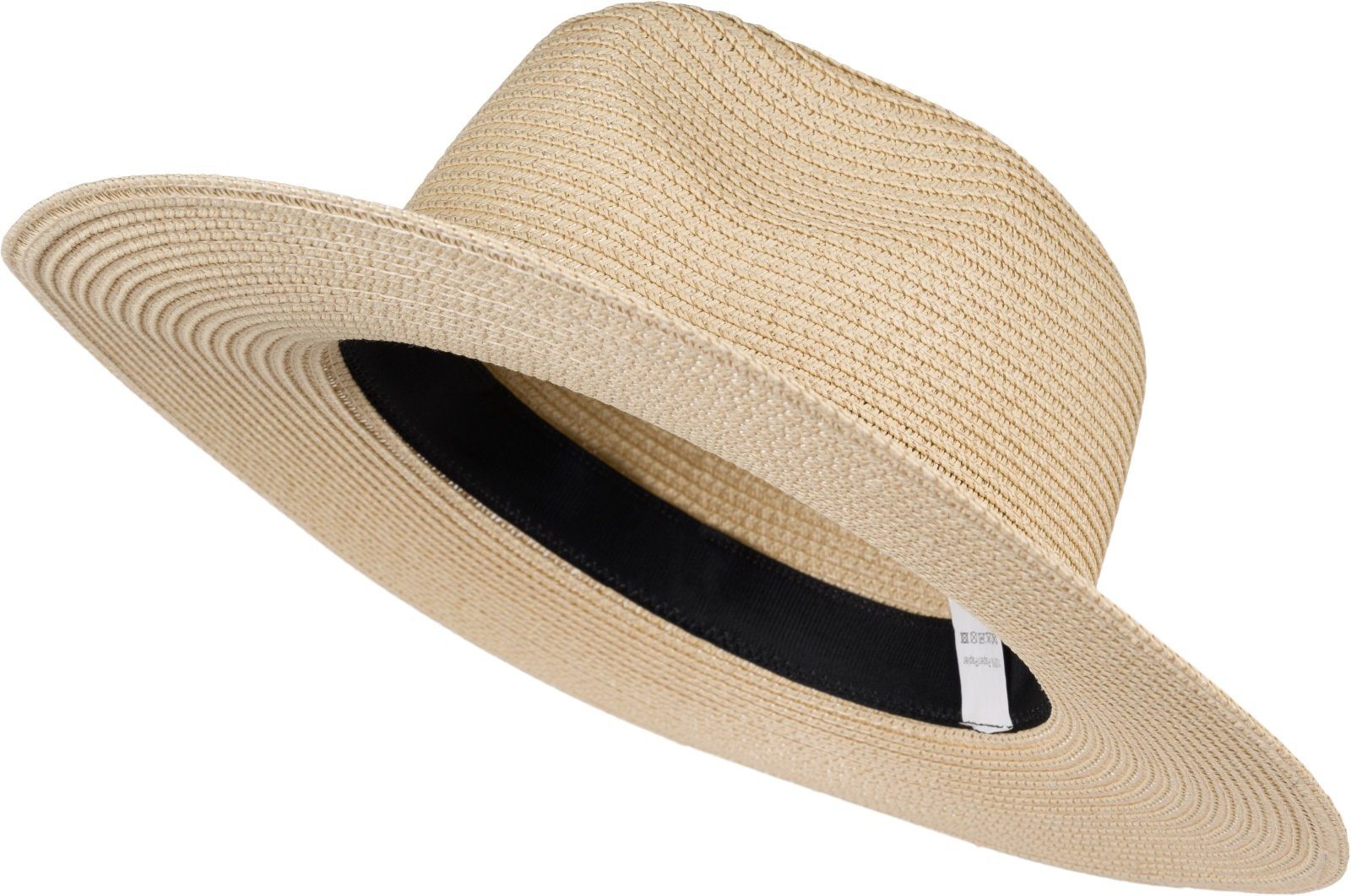 styleBREAKER Sonnenhut Panama Strohhut - Knautschhut günstig online kaufen