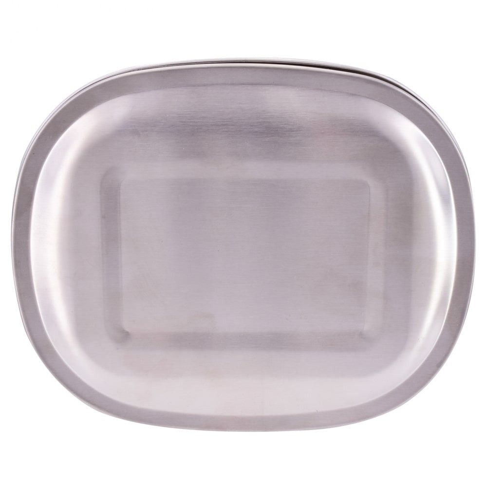 Dora's Lunchbox Edelstahl Lunchbox 0,6l – Plastikfreie Brotdose & Vesperdose, 100 % Plastikfrei - Langlebig - Pflegeleicht - 16,5 x 11,5 x 4,5 cm