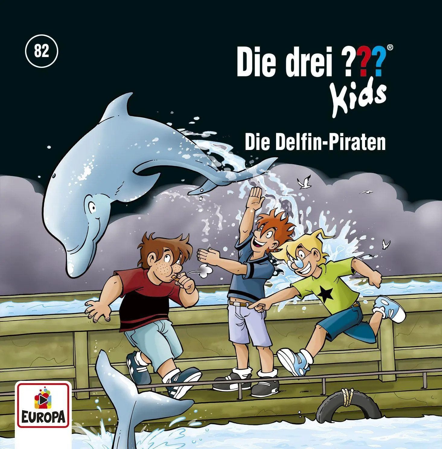 Hörspiel Die drei ??? Kids 82. Delfin-Piraten