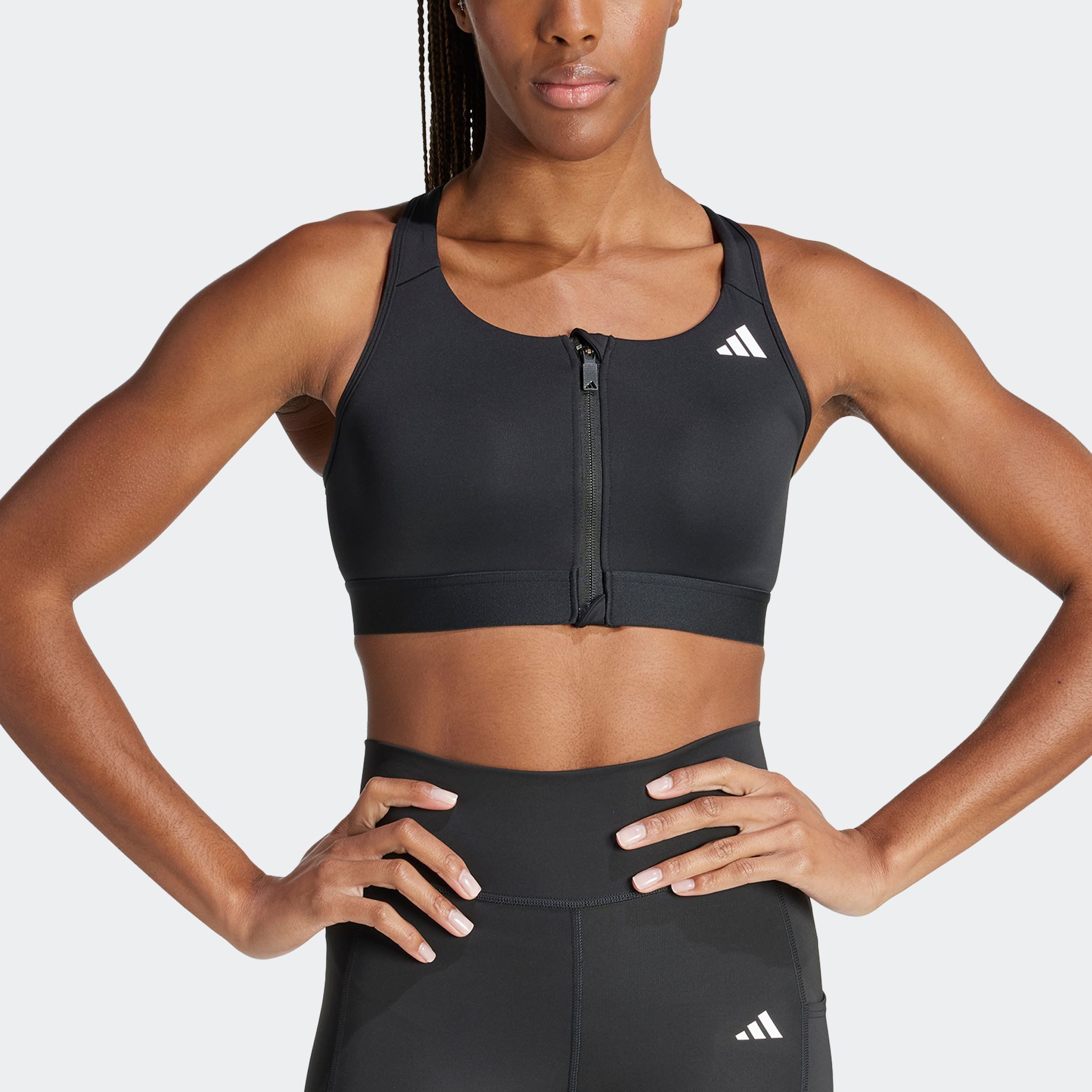 adidas Performance Sport-BH PWRCT MS ZIP günstig online kaufen