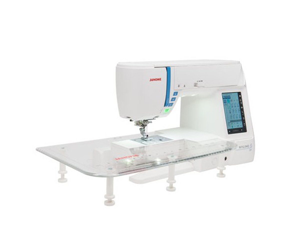 Computer-Nähmaschine Skyline Maxi-Anschiebetisch Janome mit S3 Janome