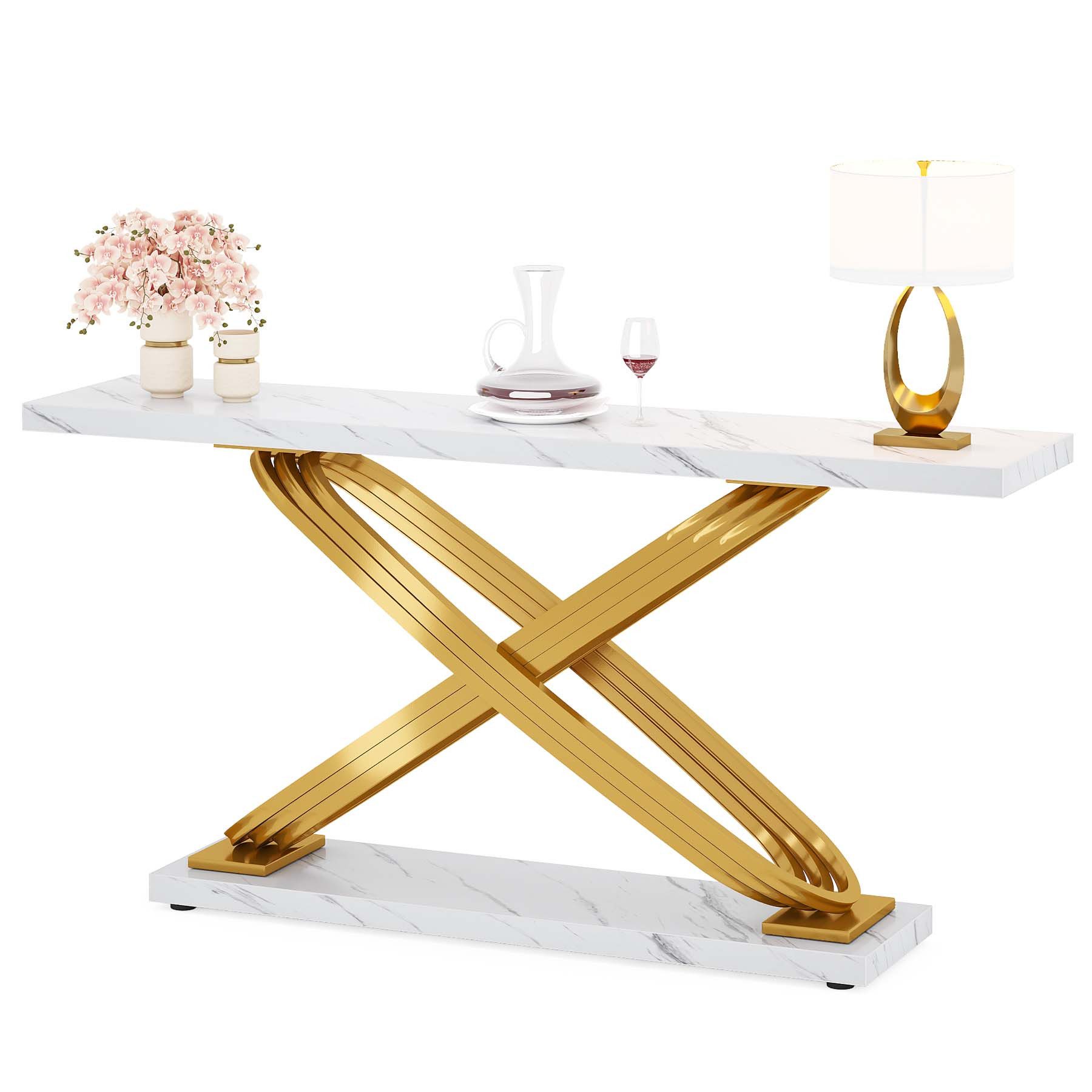 Tribesigns Konsolentisch 140 x 33 x günstig online kaufen