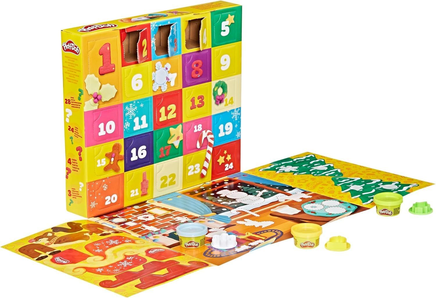 Hasbro Spielzeug-Adventskalender Adventskalender (Play-Doh, 1-tlg)