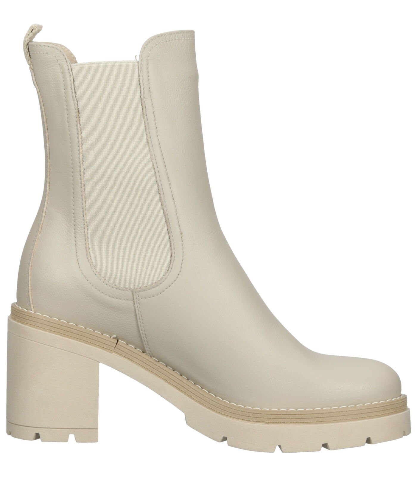 Nero Giardini Stiefelette Leder/Textil Beige Stiefelette