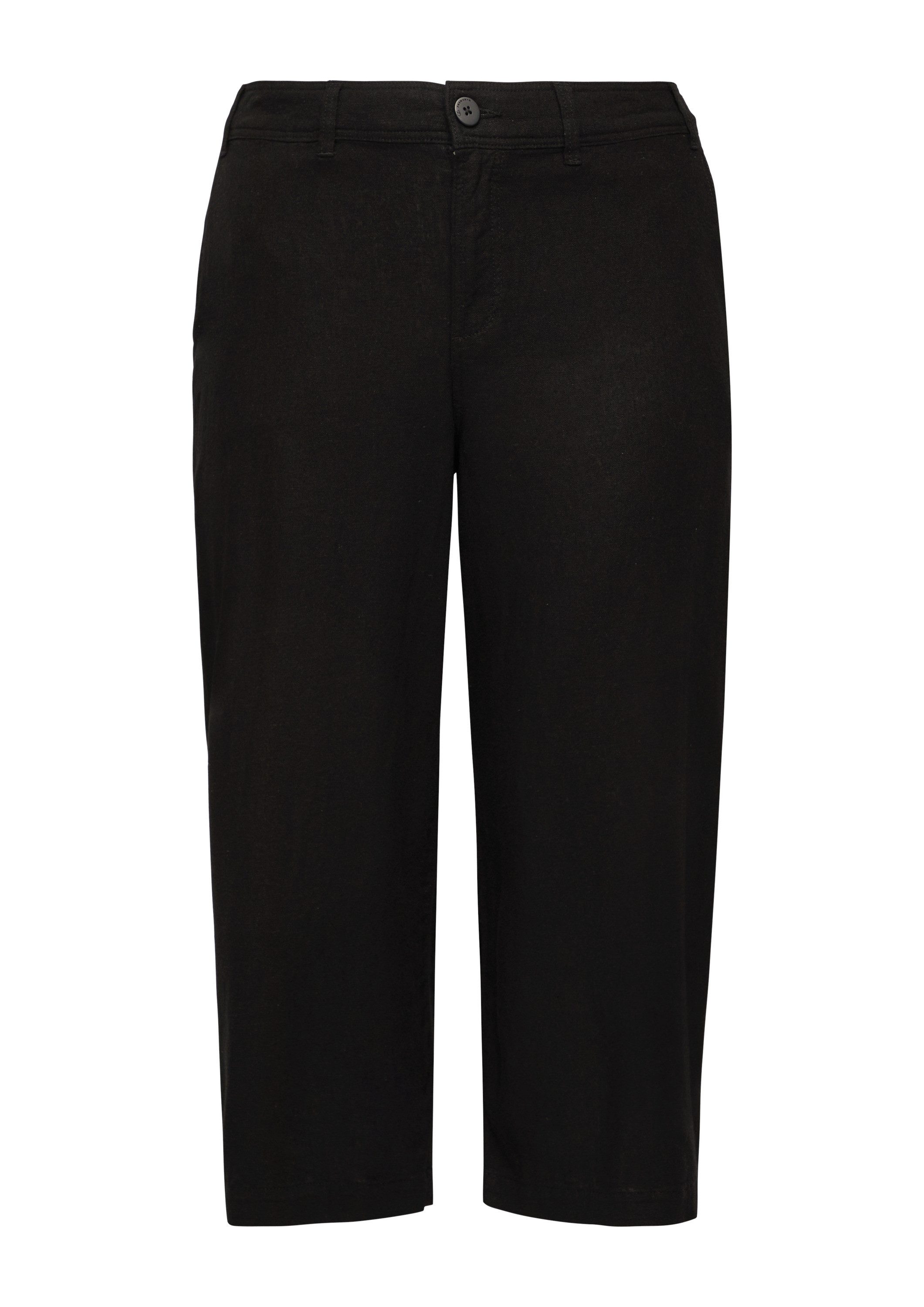 QS Culotte Hose Culotte aus Leinenmix günstig online kaufen