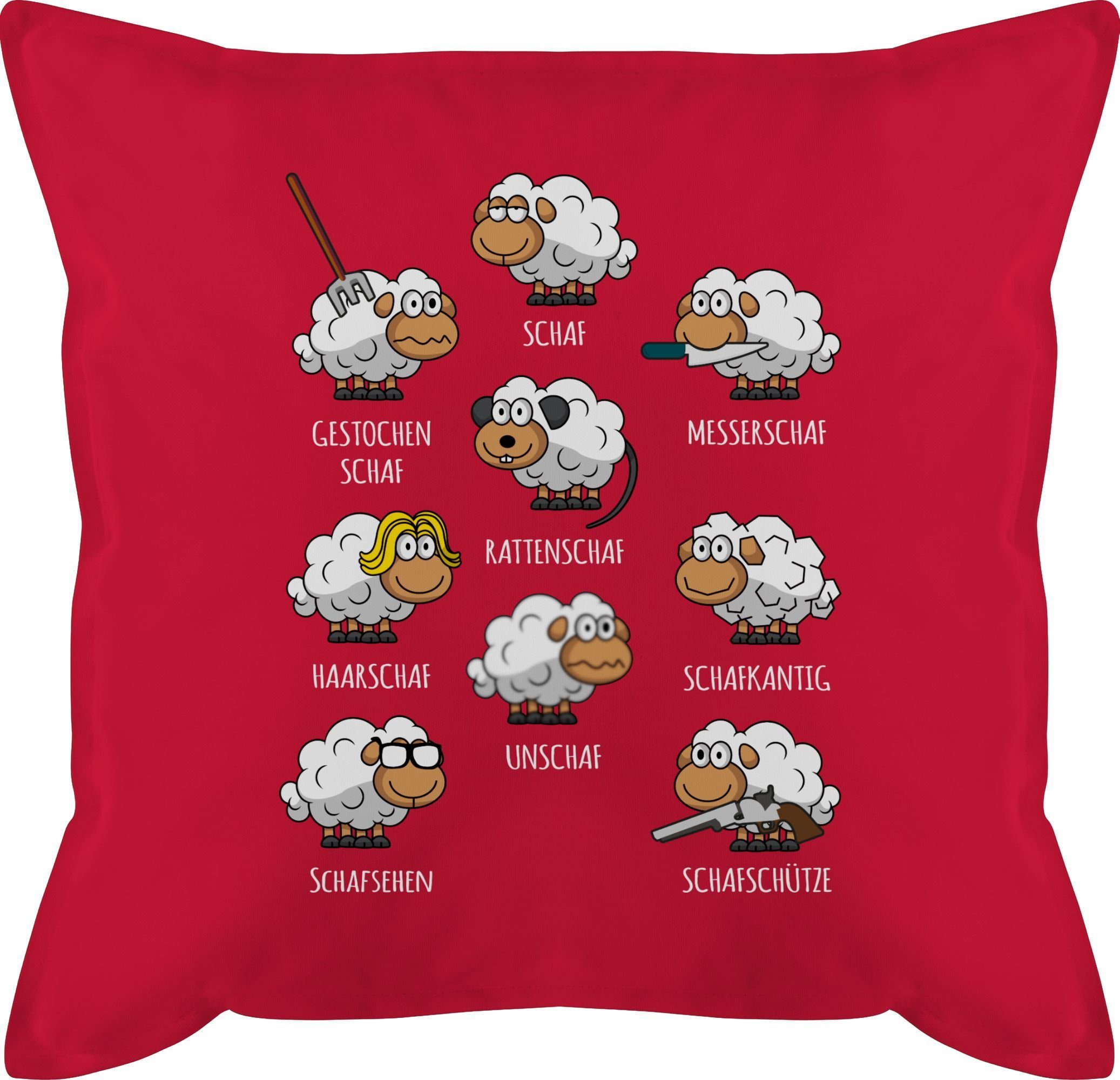 Dekokissen Schafe Schäfchen Schäfer Schaf Sheep Schafbauer Lustig Witzig
