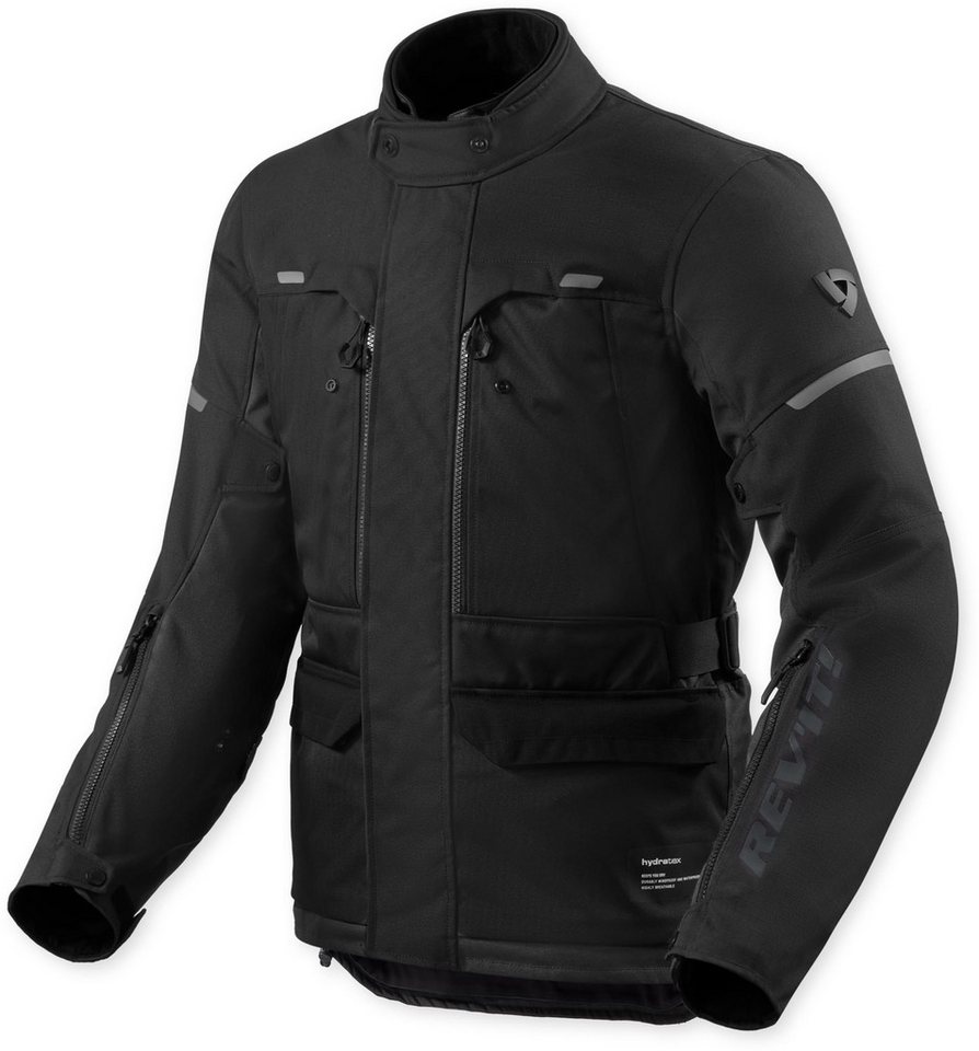 Revit Motorradjacke Outback 5 H2O wasserdichte Motorrad Textiljacke Rückenprotektor vorbereitet,Brustprotektor vorbereitet,Verbindung