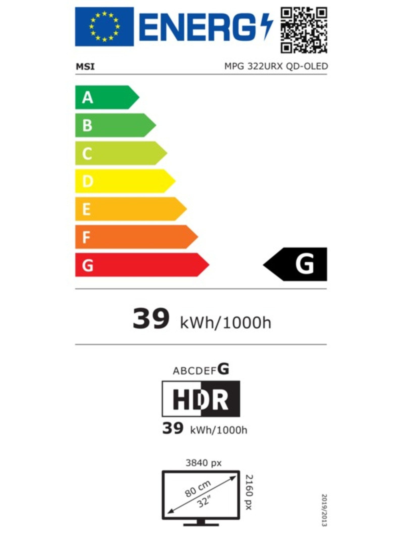 Energieeffizienzklasse: 