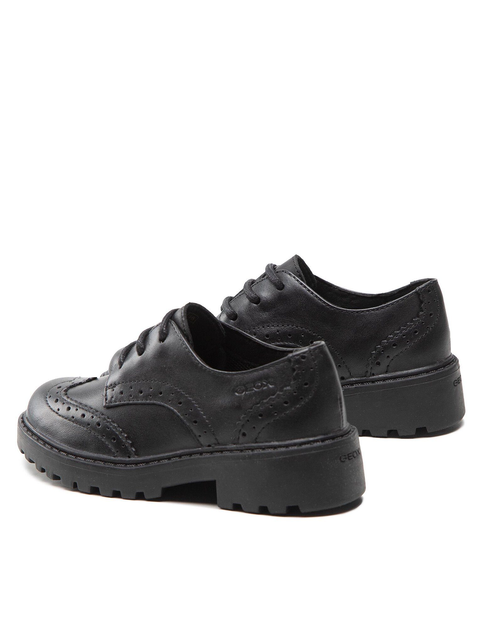 Geox Halbschuhe J Casey G. N J6420N 00085 C9999 M Black Sneaker