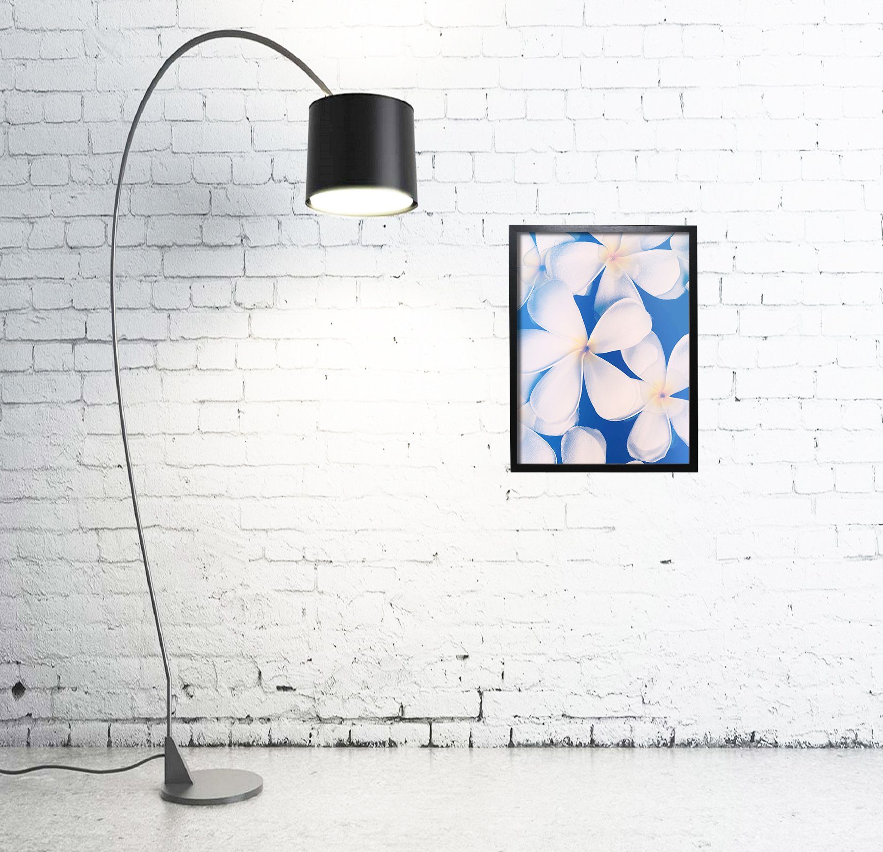 Close Up Bilderrahmen Posterrahmen 30 x 40 cm schwarz mit Passepartout