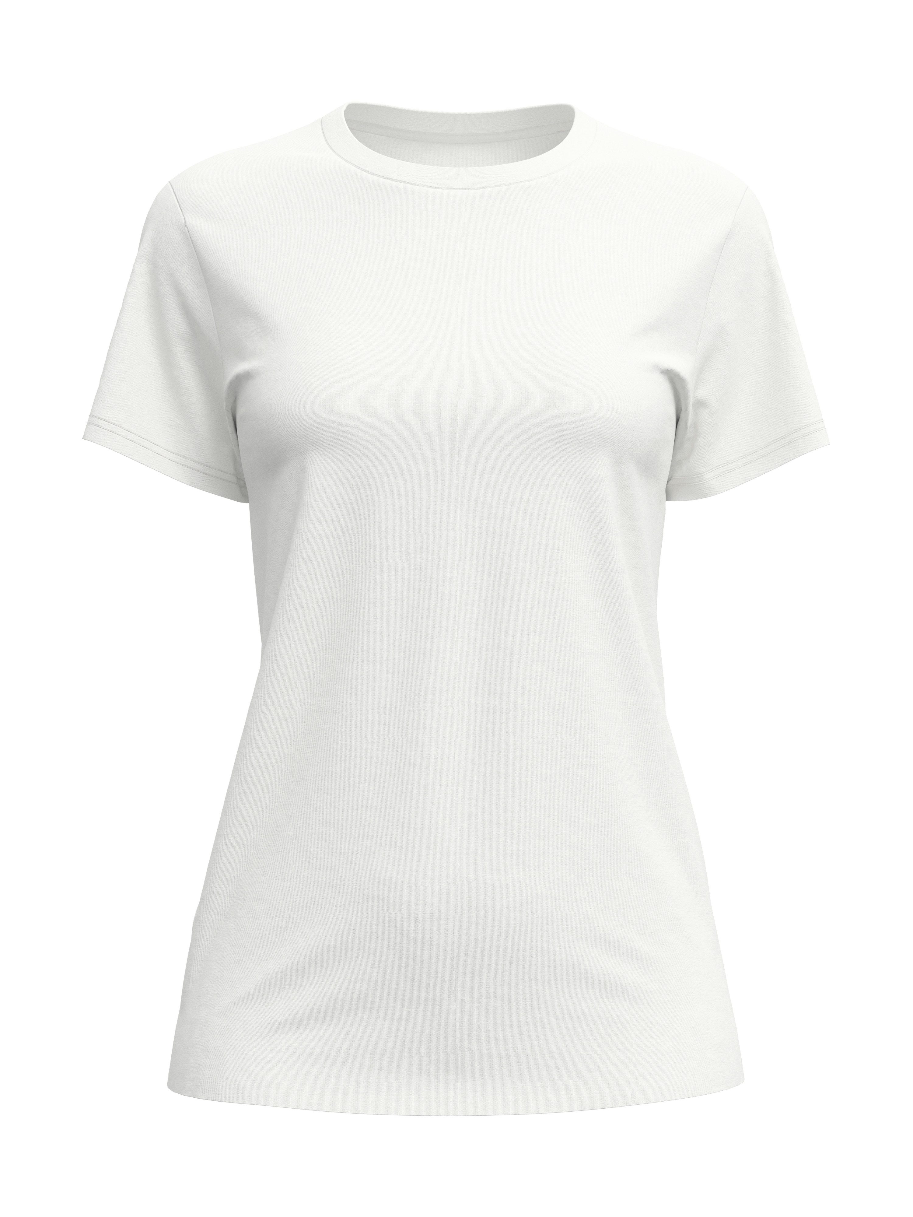 CALIDA Kurzarmshirt Natural Skin mit Rundhalsausschnitt, Interlock-Qualtiät günstig online kaufen