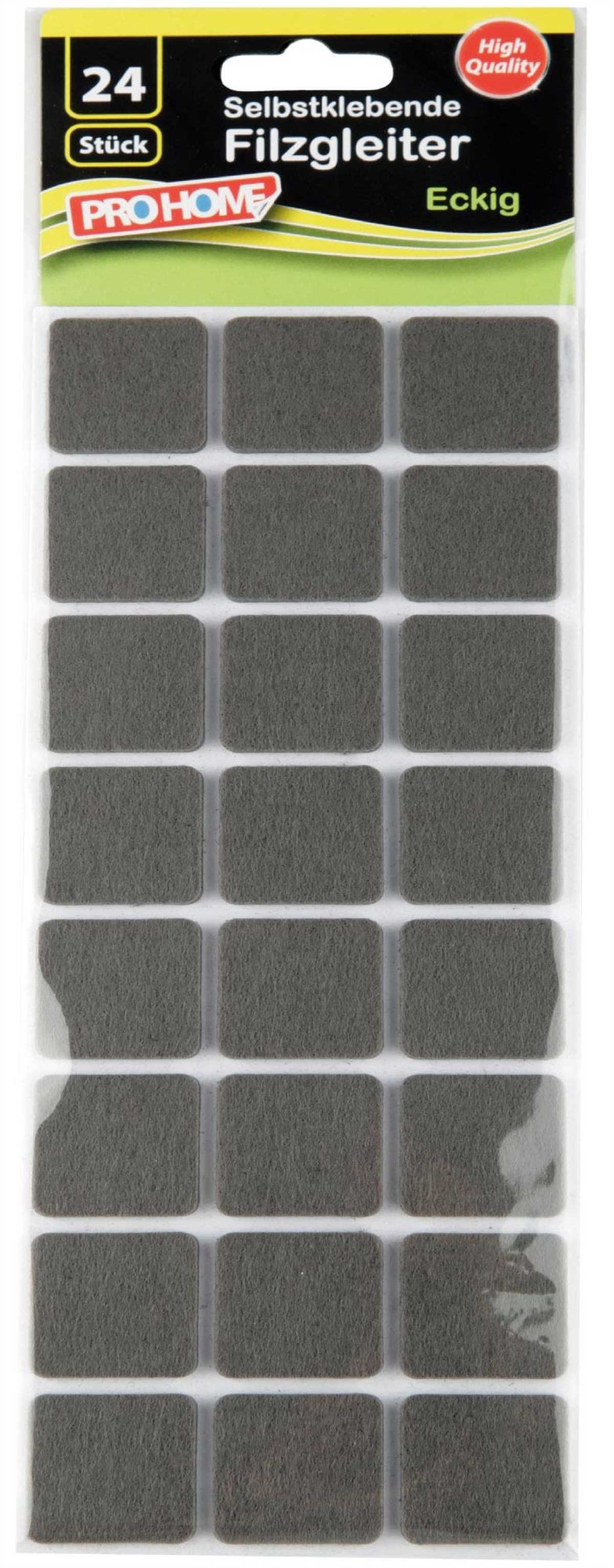 Pro Home Vibrationsdämpfer, Filzgleiter / Möbelgleiter, selbstklebend