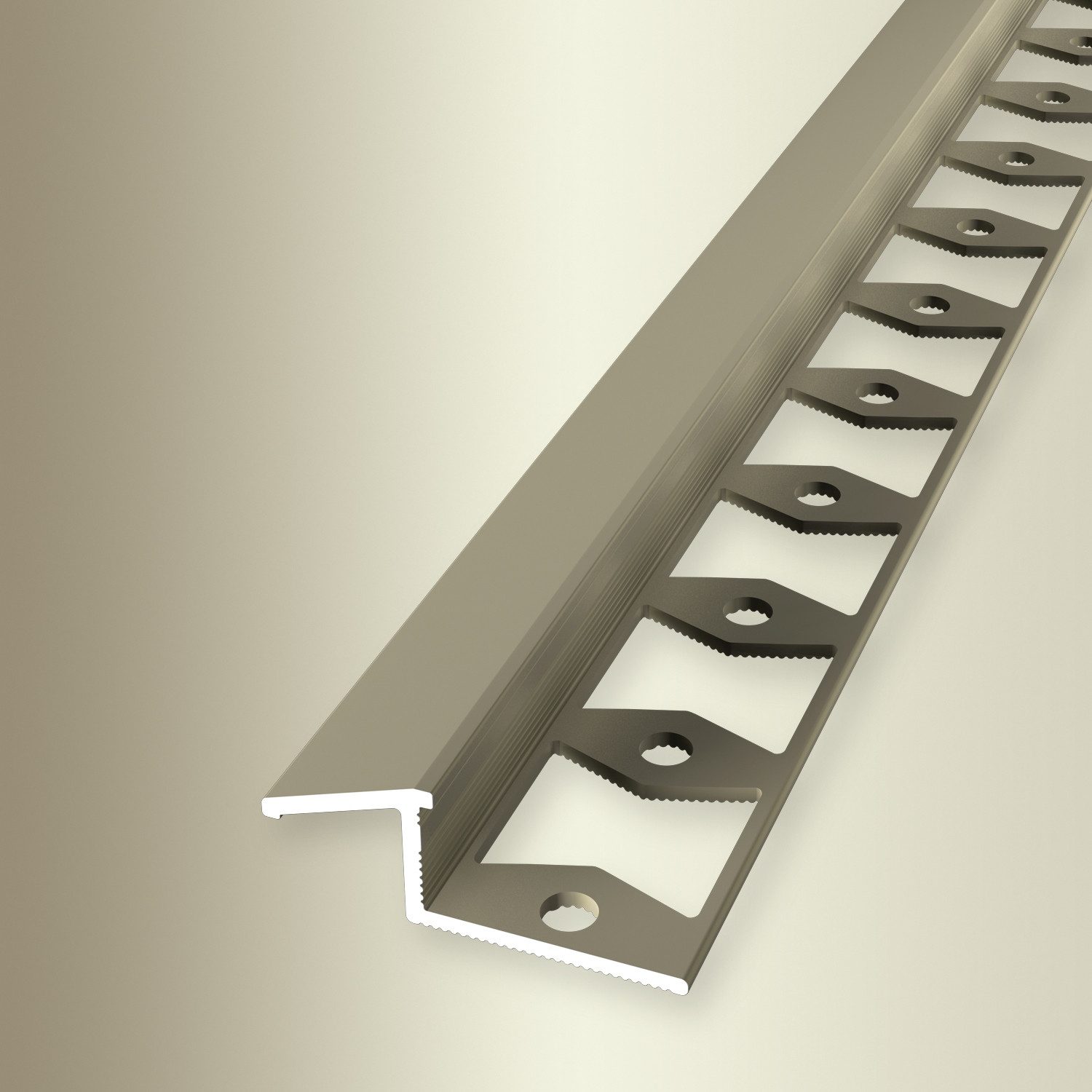 Küberit Anpassprofil 10 x 13 x 2500 mm, Rampenprofil, Aluminium