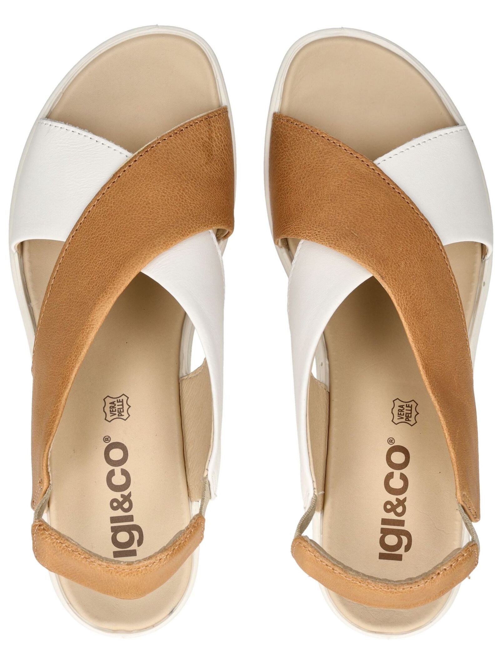 IGI & CO Sandalen Leder . Keilsandalette