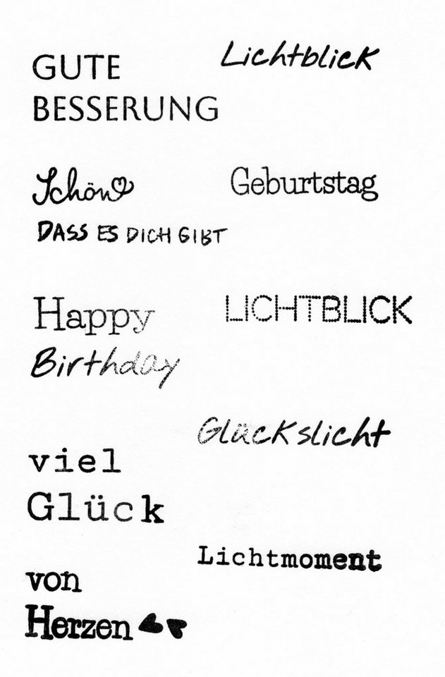 Thumbnail - FarbTon Papier Stempel Silikonstempel, für Marinas Licht