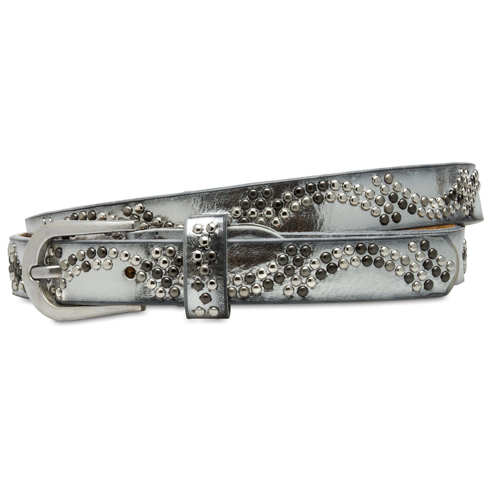 Caspar Taillengürtel GU309 schmaler Damen Vintage günstig online kaufen