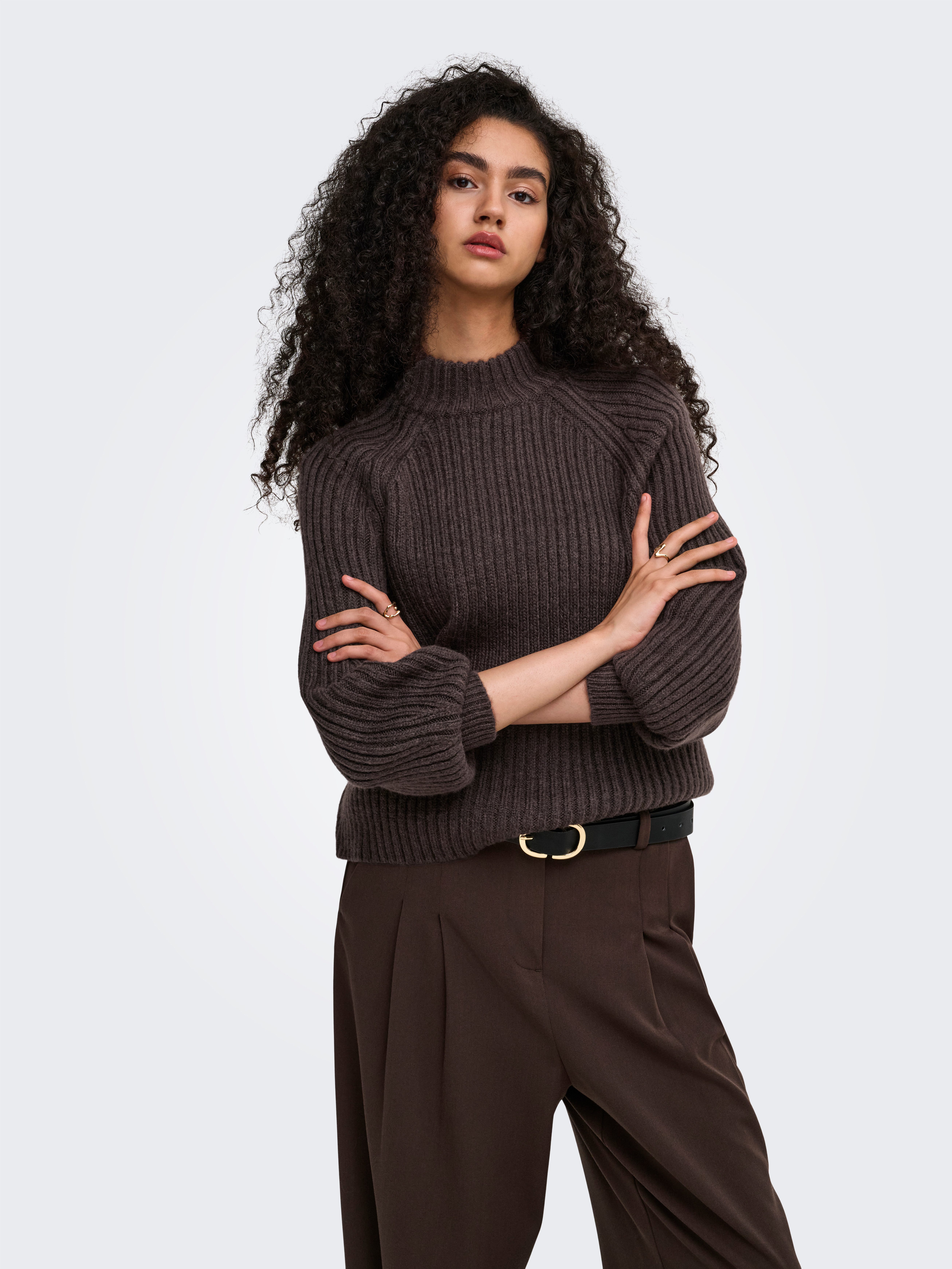ONLY Strickpullover ONLKALIBU L/S PULLOVER KNT NOOS Kunstfaser, regular fit