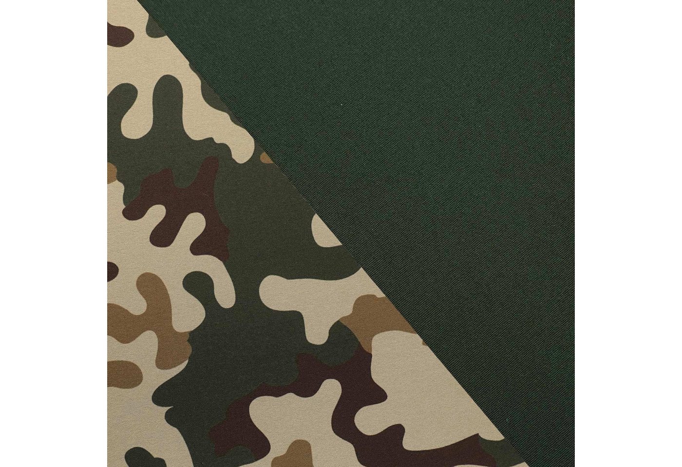 Thumbnail - maDDma Stoff 0,5m Neopren Stoff Motivdruck Doubleface 3mm Stretch 135cm, Camouflage 2